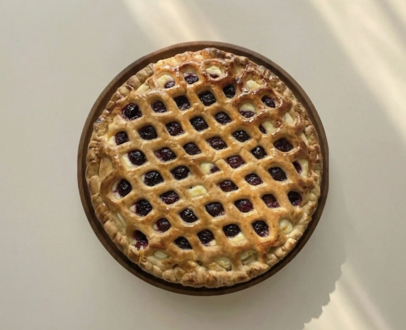 Berry Bliss Ricotta Pie