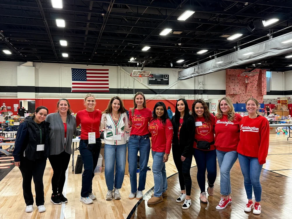 BJWC volunteers at a community giving day event