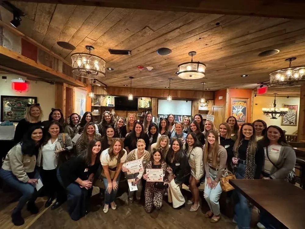 BJWC members gathered for a club meeting