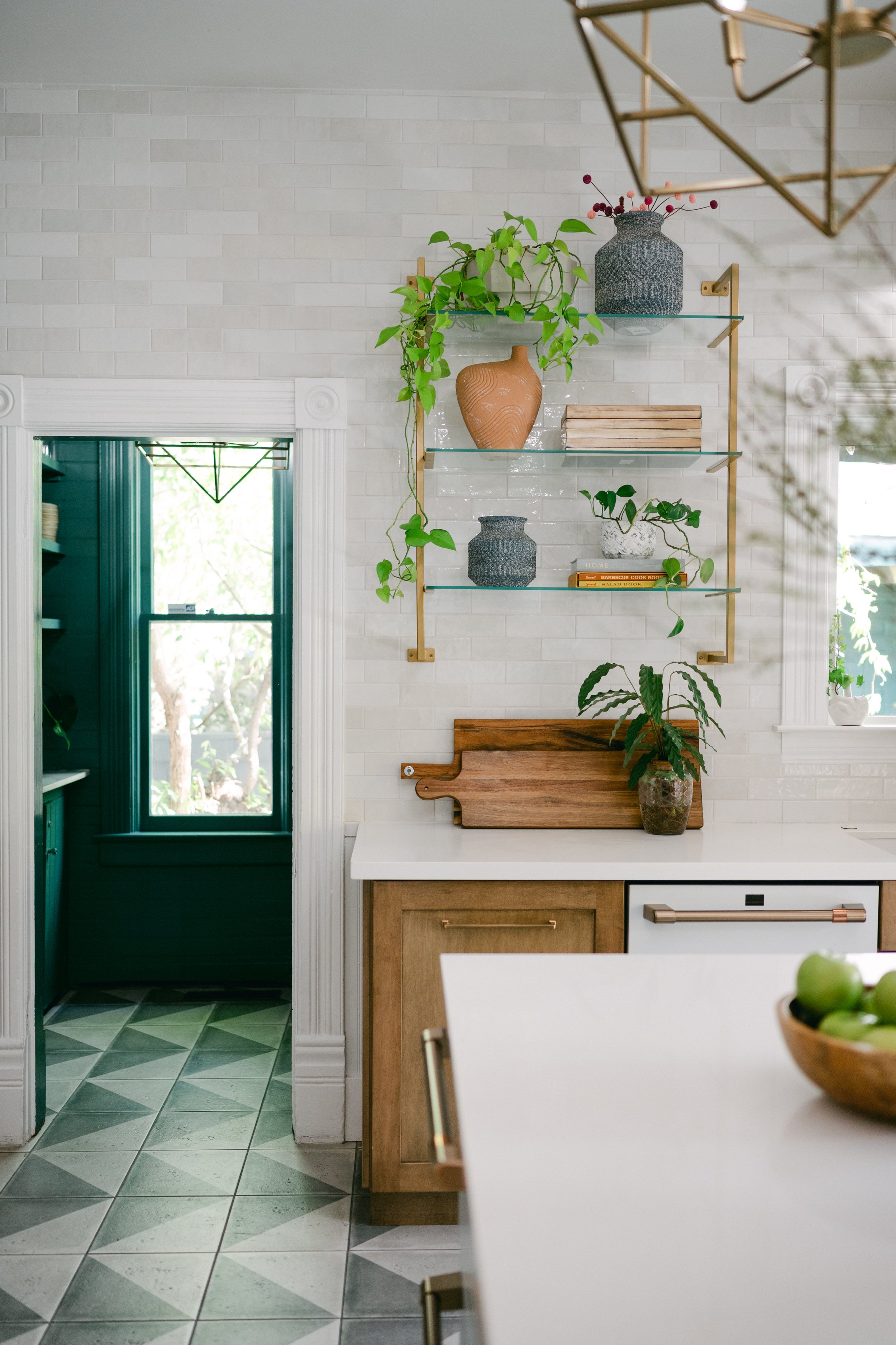 The kitchen space at Flow's.
