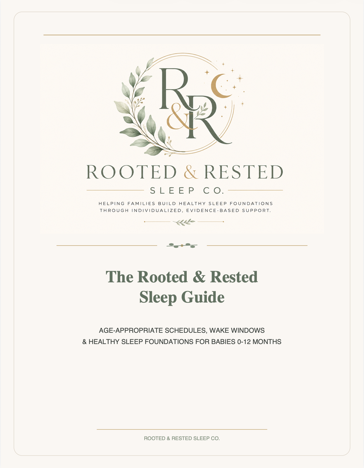 Rooted & Rested Sleep Guide