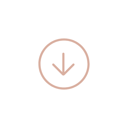 Sora Sol | Down Arrow In A Circle Icon