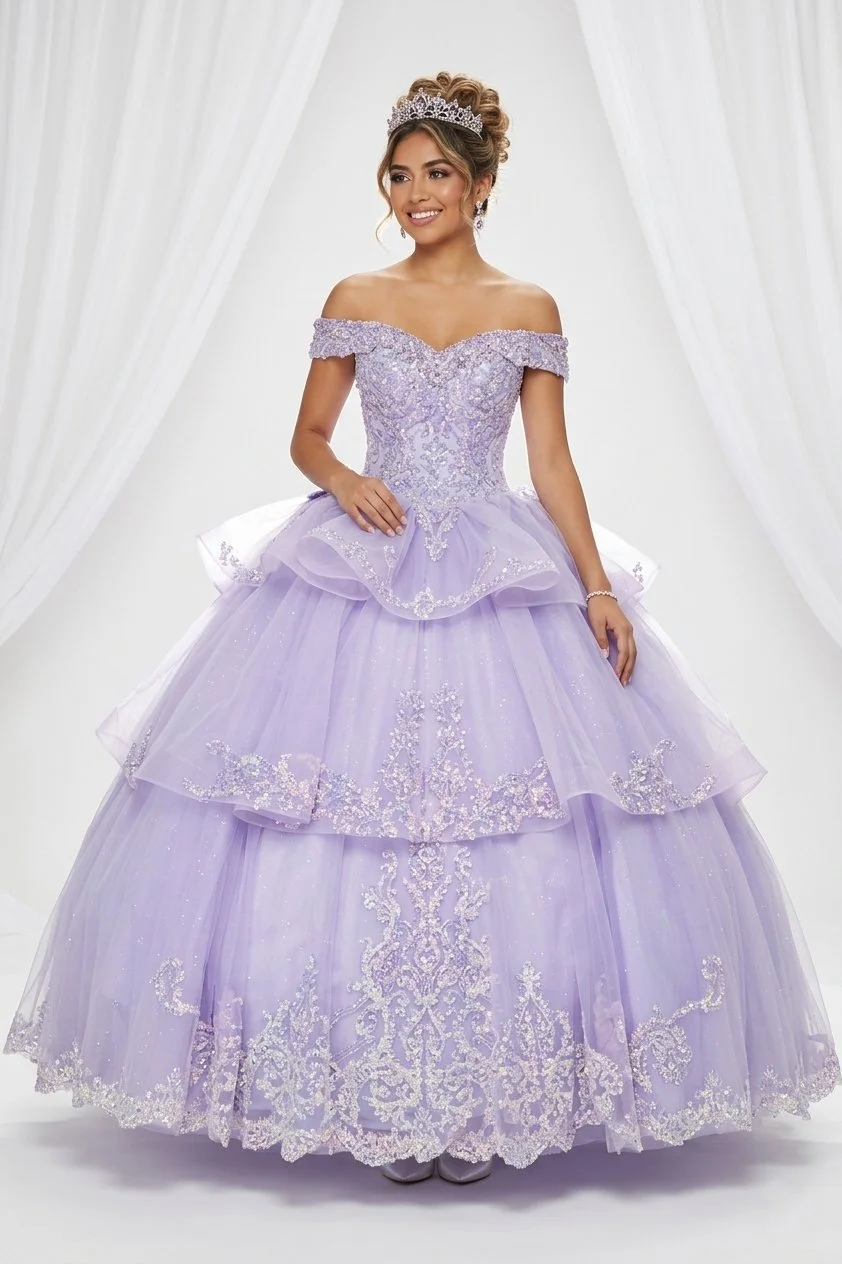 Multi-layer Skirt with rhinestones dress
Style: GVC325-5
Size: S - 3XL
Lilac