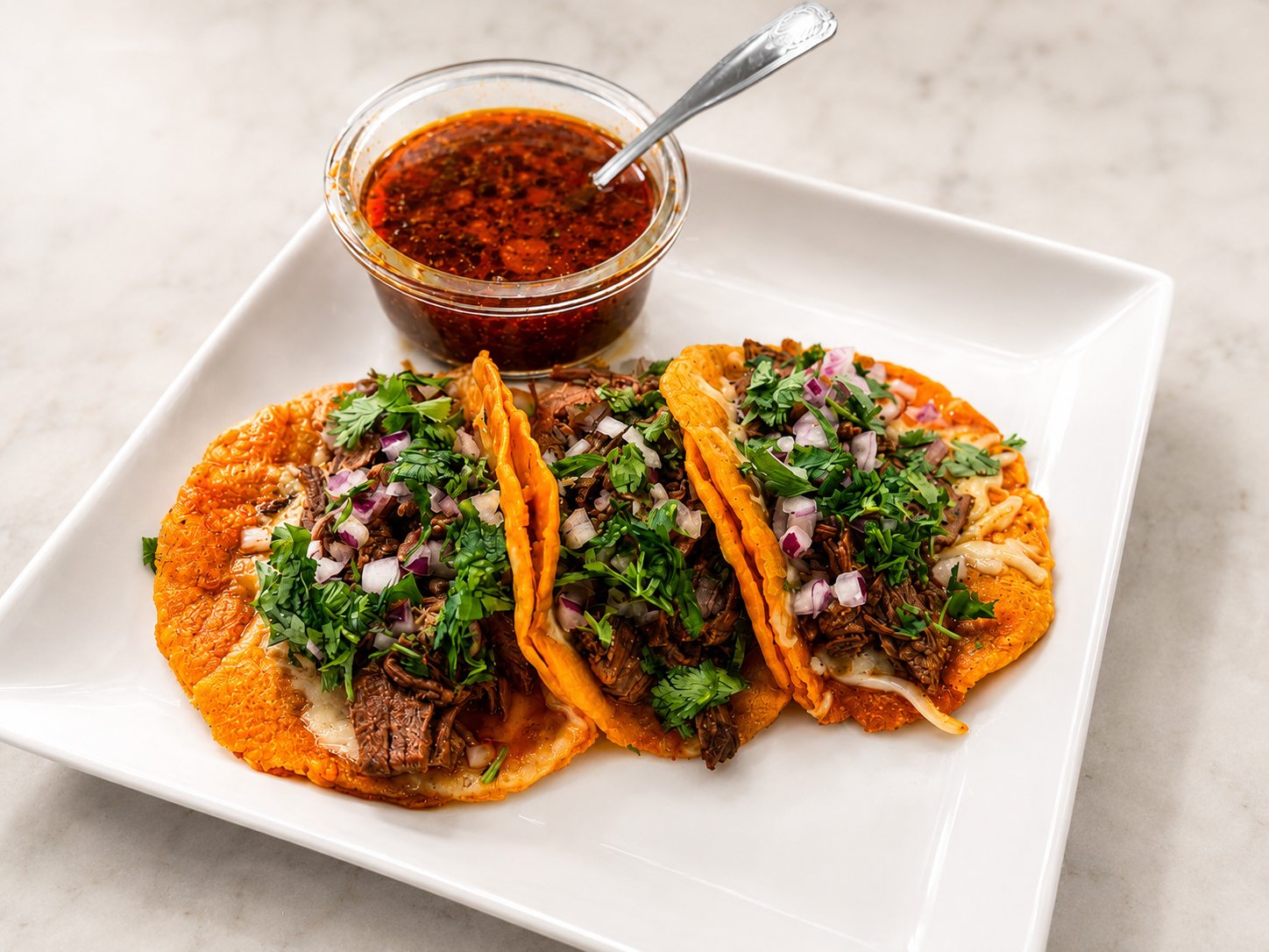QuesaTaco Plate