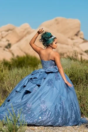 Off the Shoulder with Detachable Bow
Style: GVC3142
Size: XS - 3XL
Slate Blue
