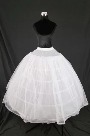 Crinoline 7 Metal Hoops with Tulle