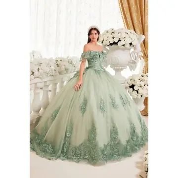 Floral Off the Shoulder Quince Dress
Style: GV15701
Size: XS - 3XL
SAGE