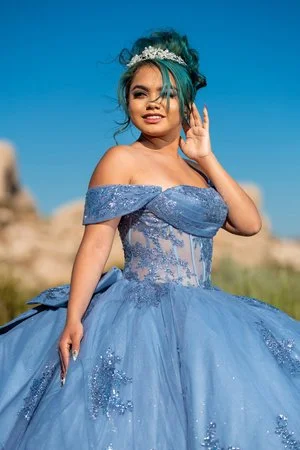 Off the Shoulder with Detachable Bow
Style: GVC3142
Size: XS - 3XL
Slate Blue