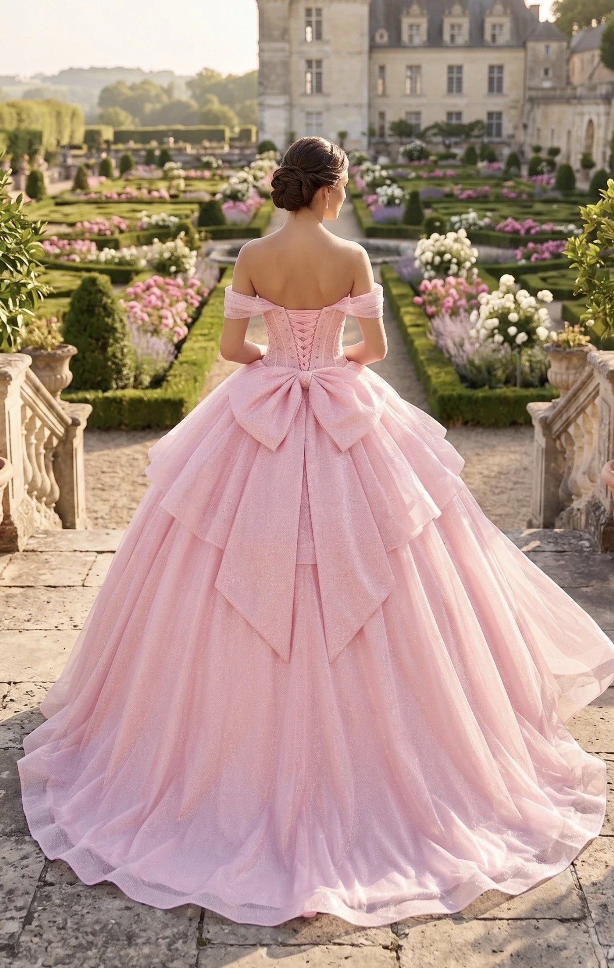 Enchanted off-the-shoulder gown
Style: GVC3125
Blush
Size: XS - 3XL