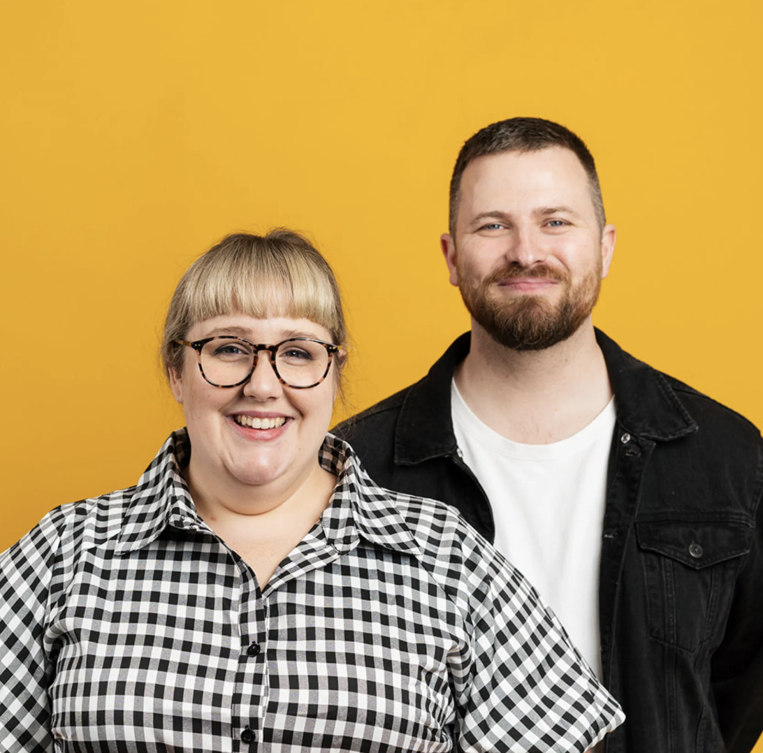 Toni Lodge and Ryan Jon, hosts of the Toni and Ryan podcast