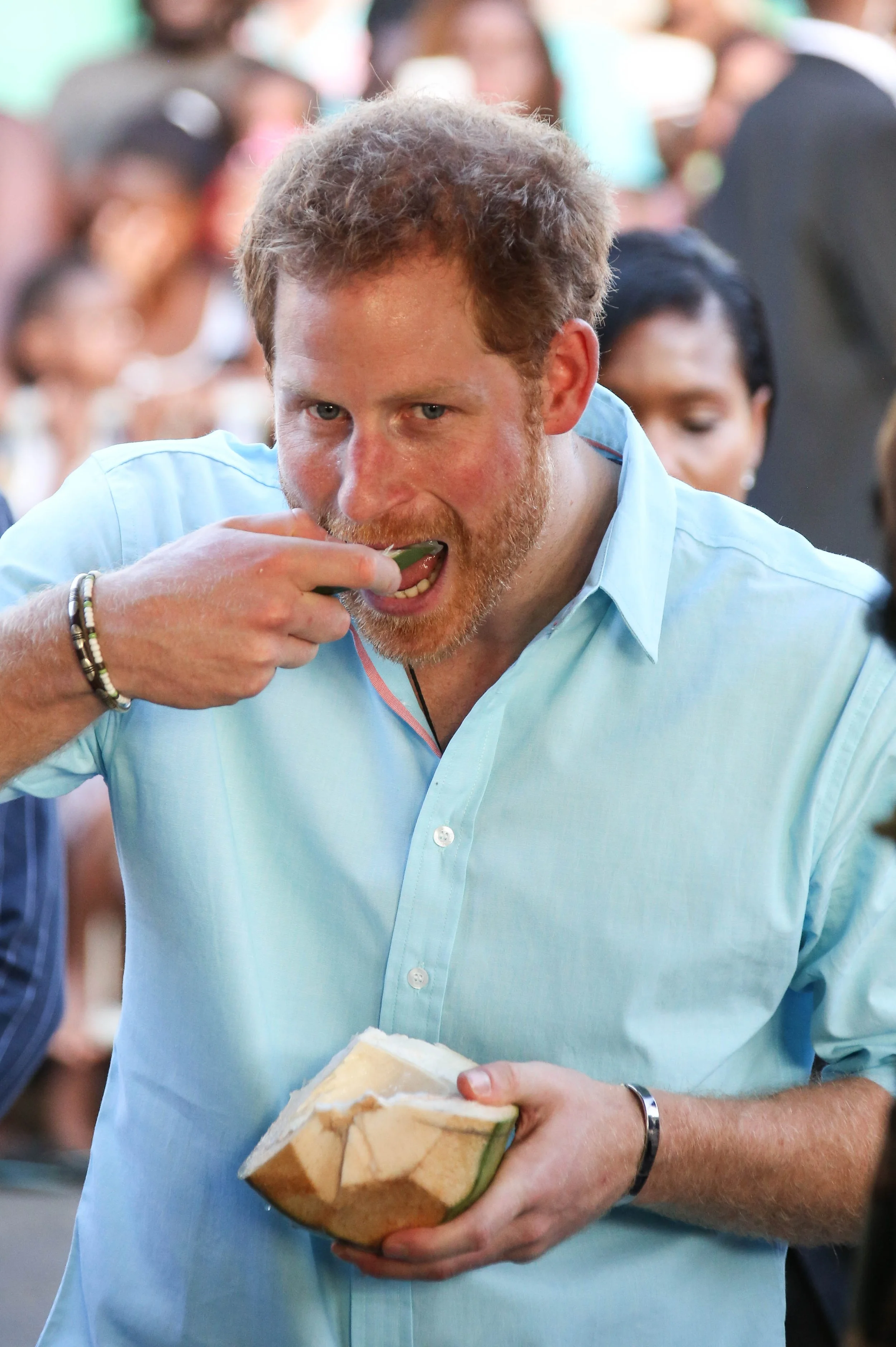 Prince Harry in St Lucia