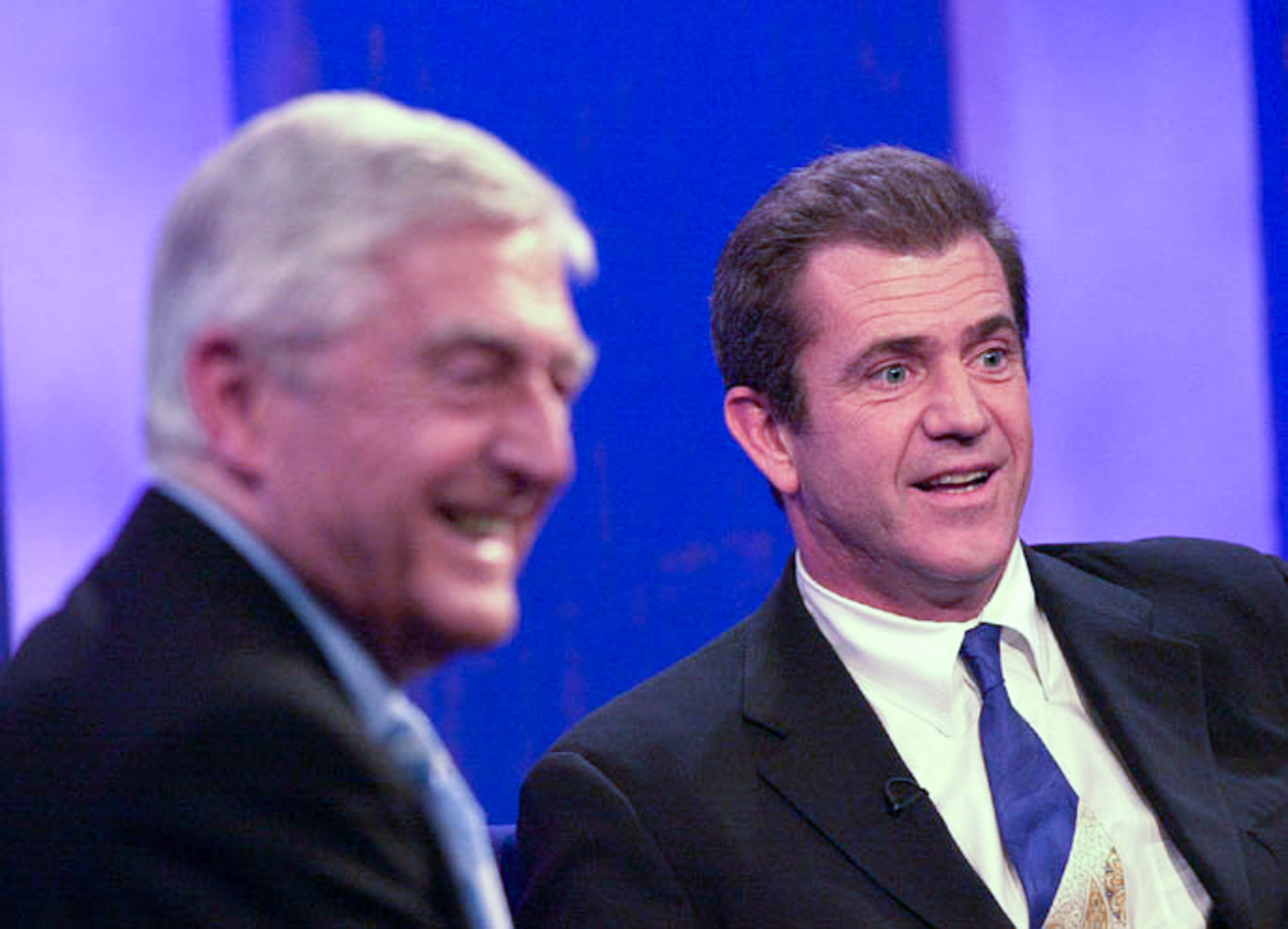 Micheal Parkinson Mel Gibson Parkinson Show London BBC