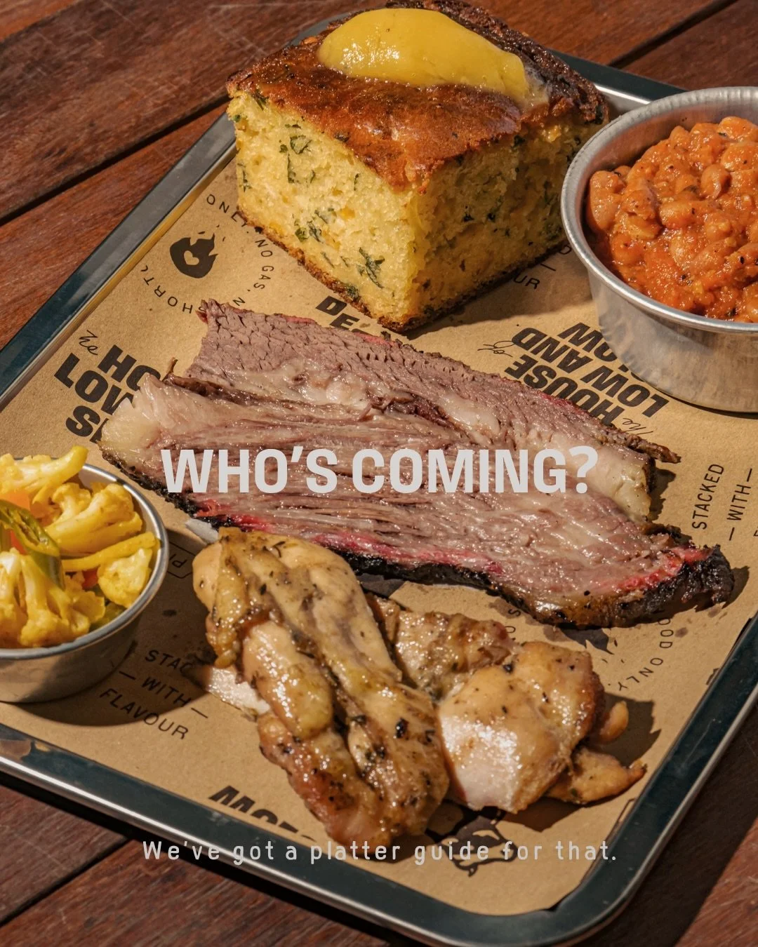 Start with who you&rsquo;re bringing. We&rsquo;ll handle the rest. From dinner for two to a full-table feast, there&rsquo;s a Decker platter for every kind of gathering&mdash;stacked with slow-smoked meats and hearty sides made for passing around.

J