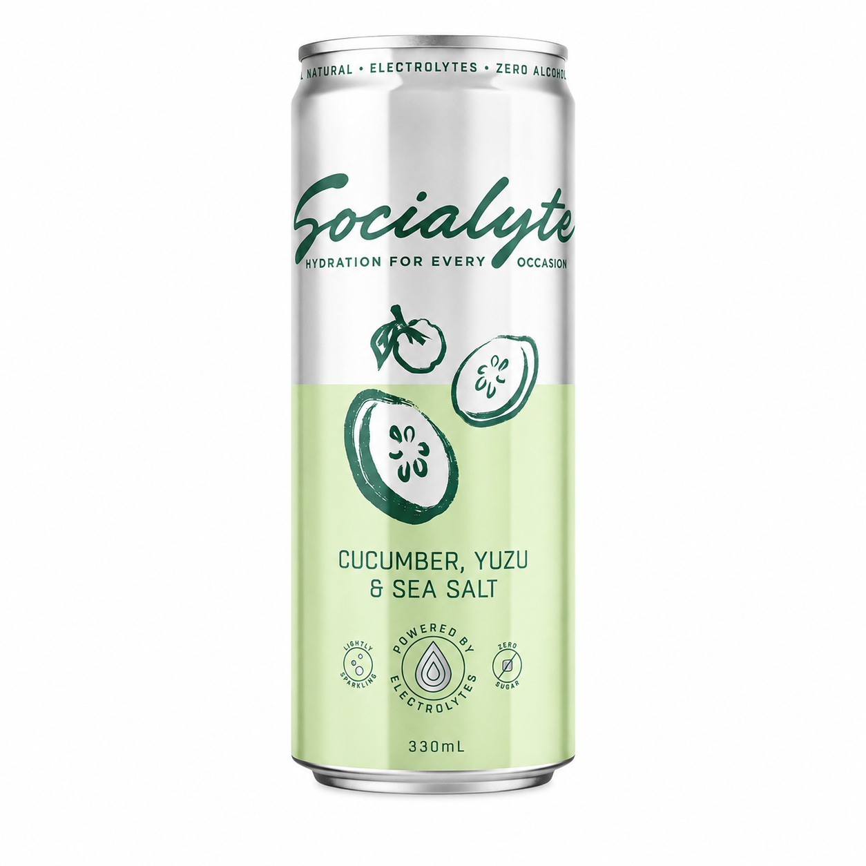 Cucumber, Yuzu & Sea Salt — 24 Pack