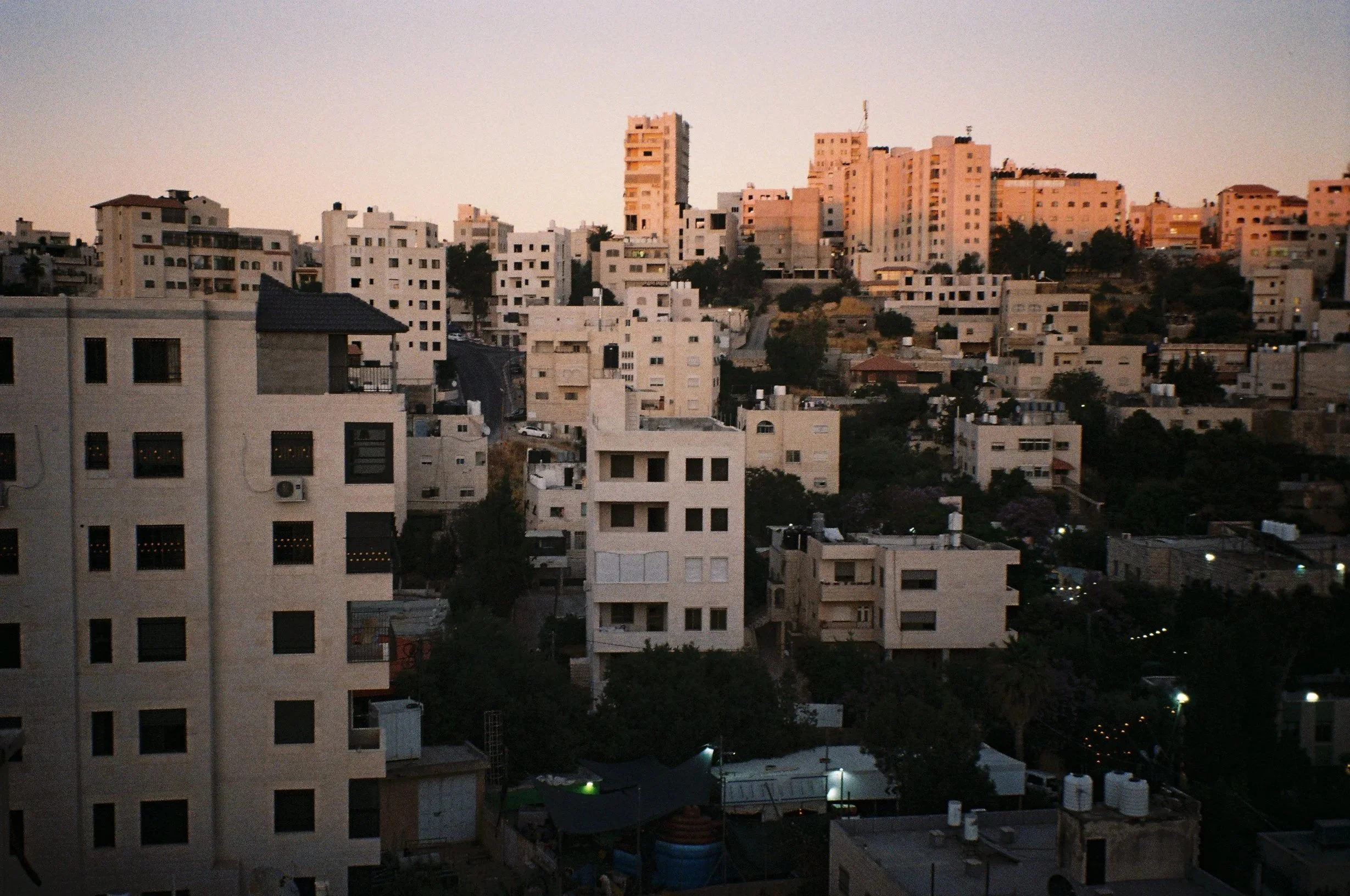 Hebron at Sunset