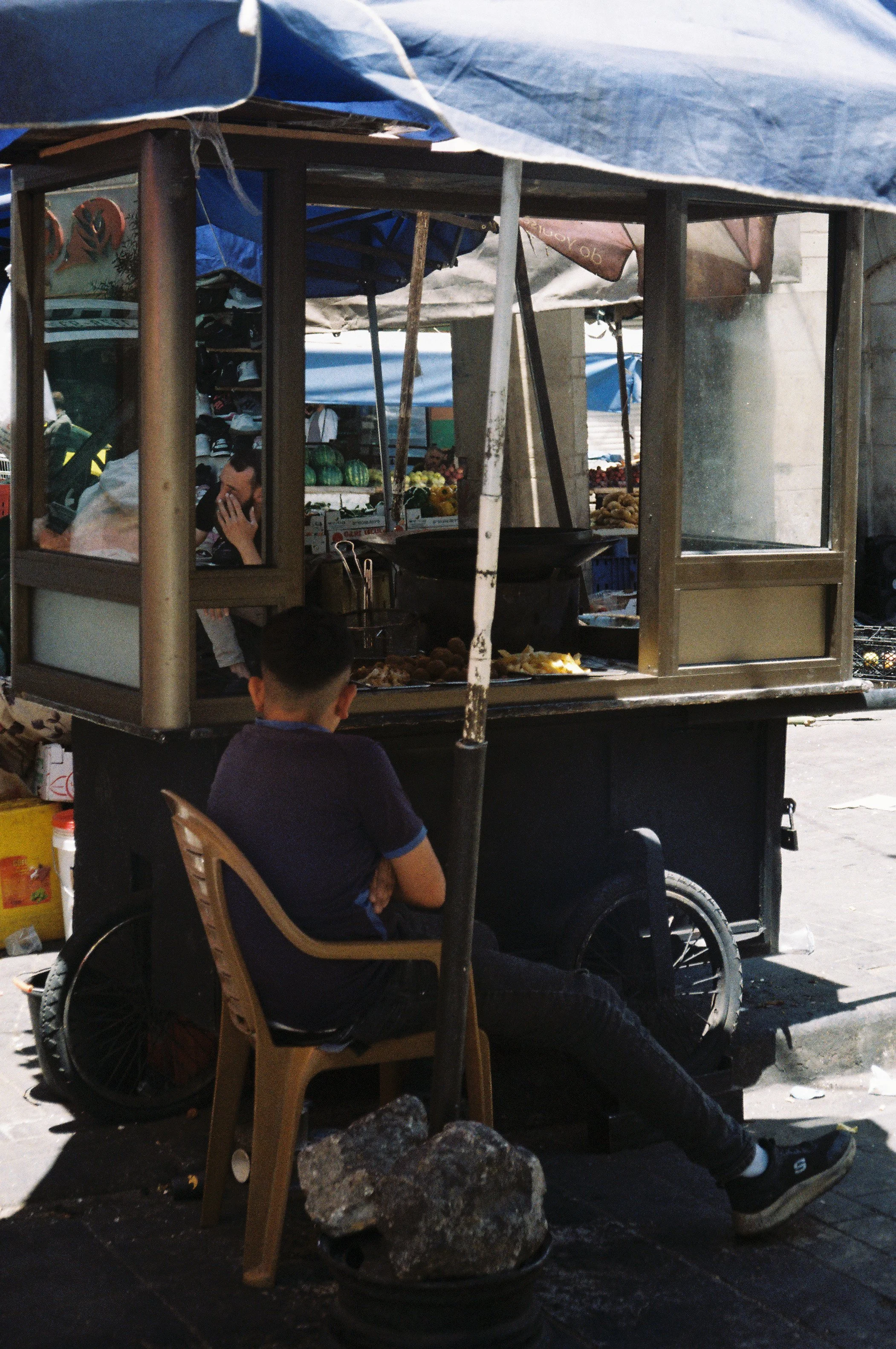 Young Snack Vendor