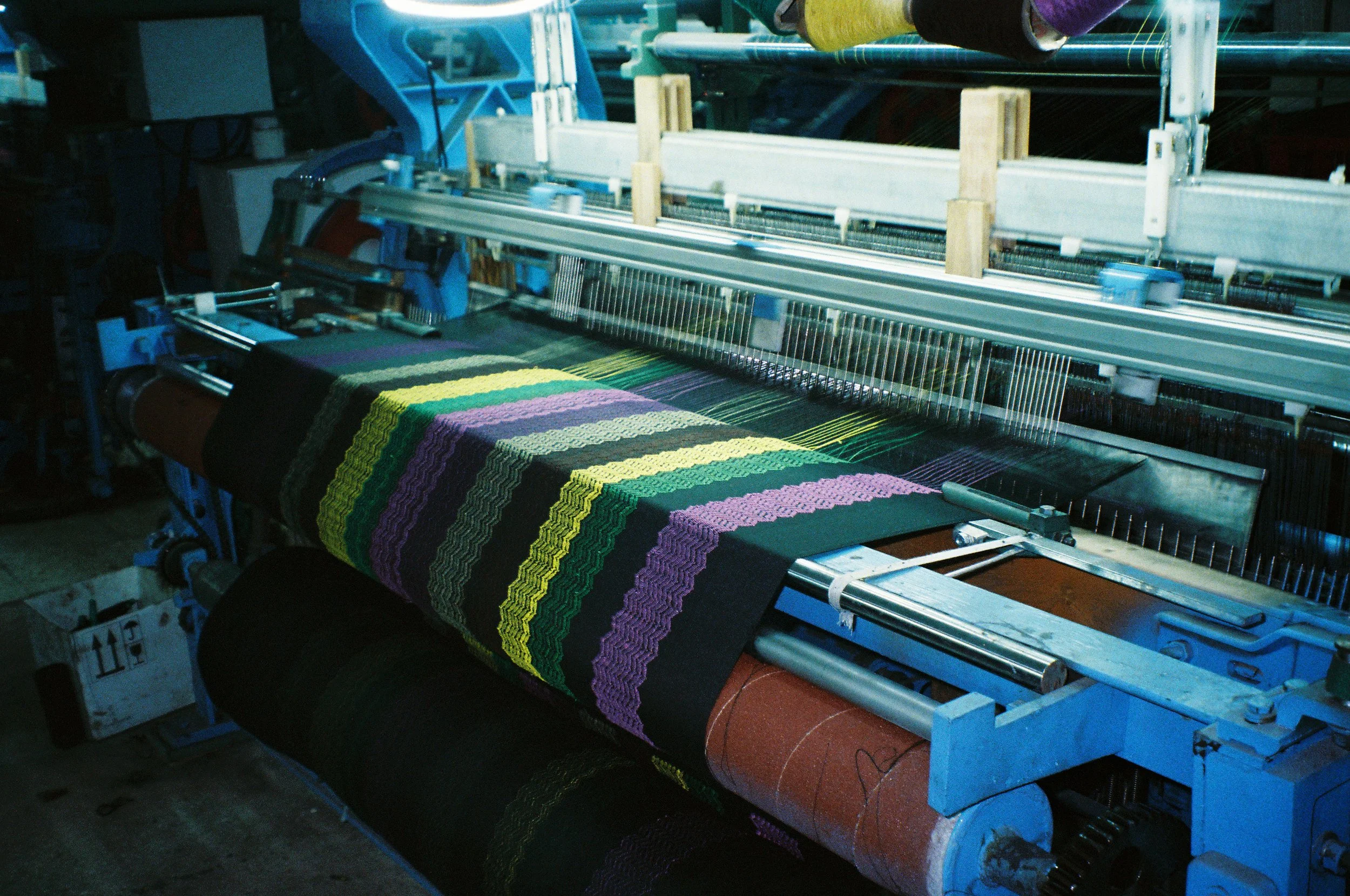 Loom at Hirbawi Kufiya Factory