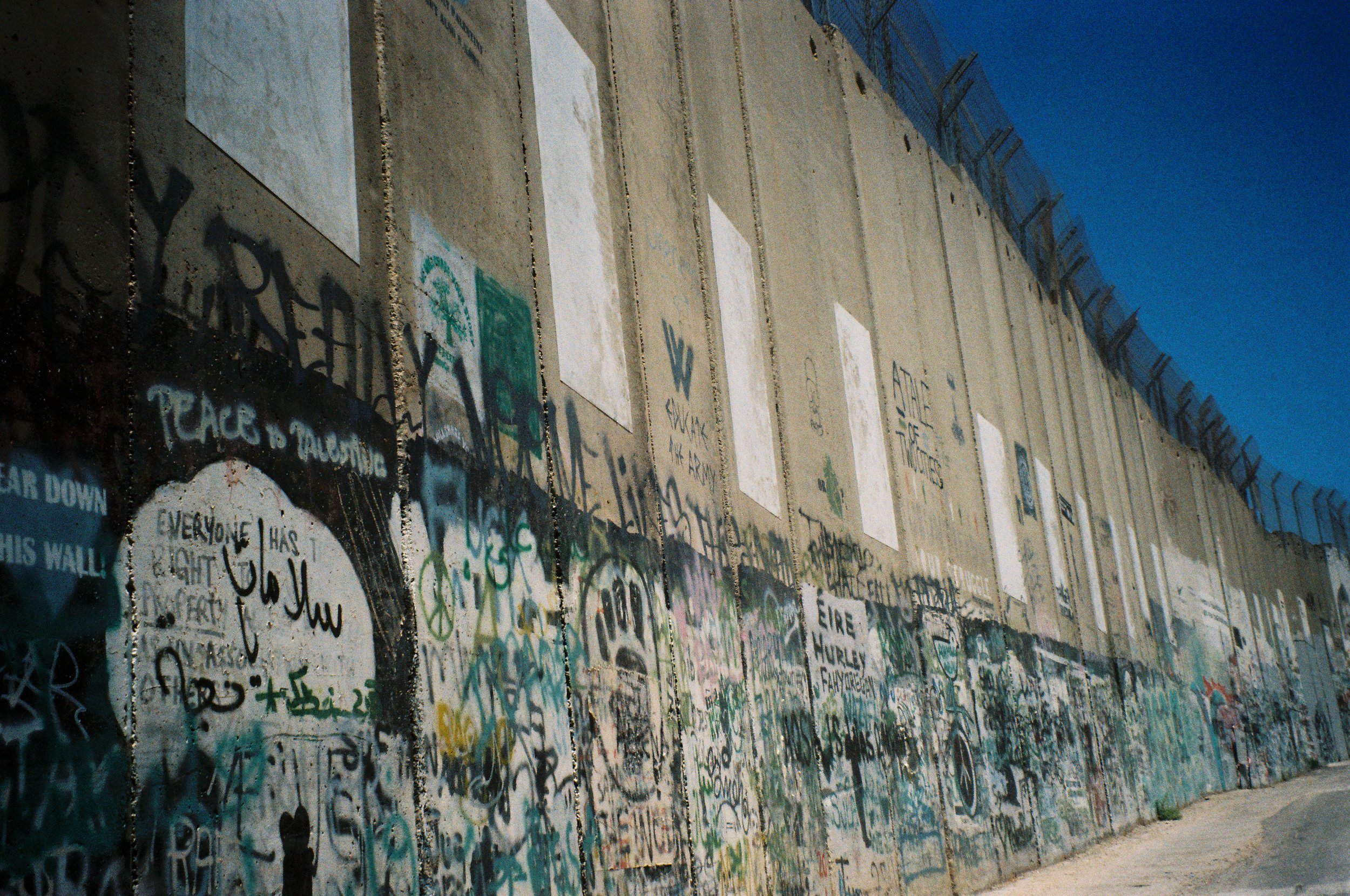 Israeli Barrier Wall in Bethlehem