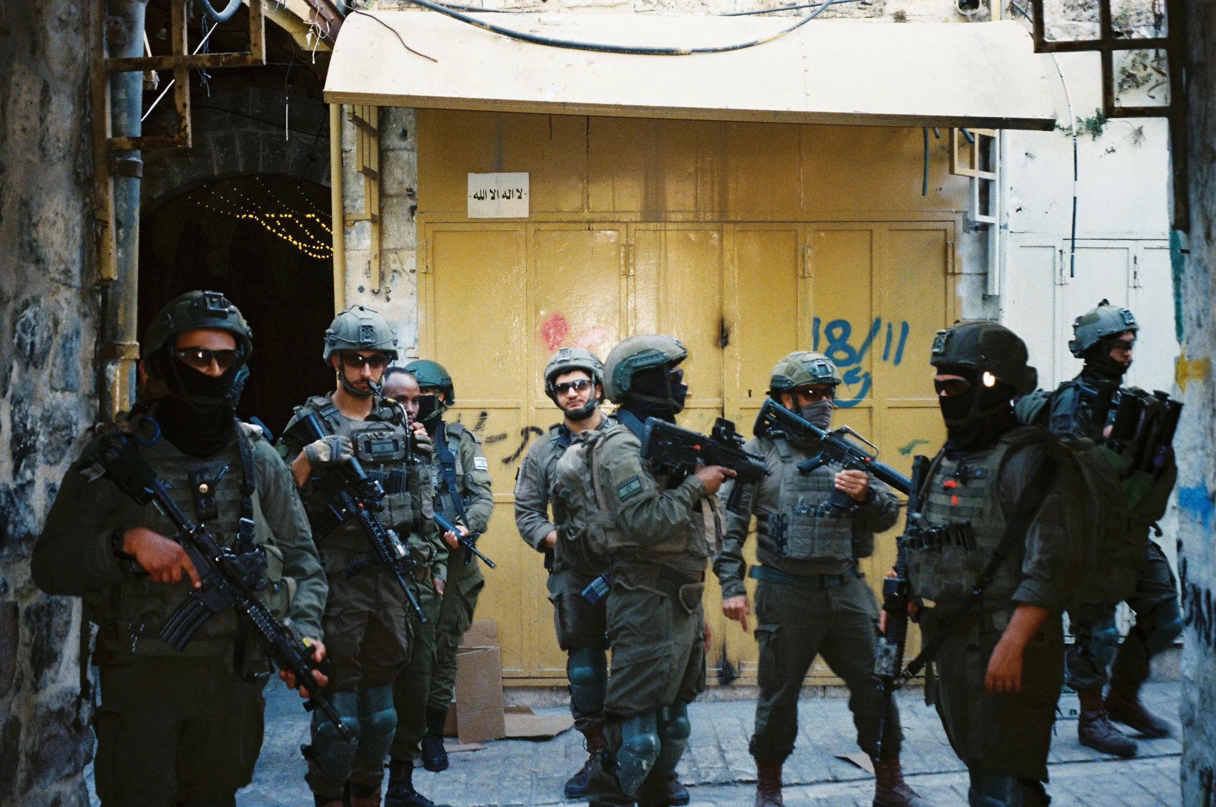 Group of IOF Before Settler Tour