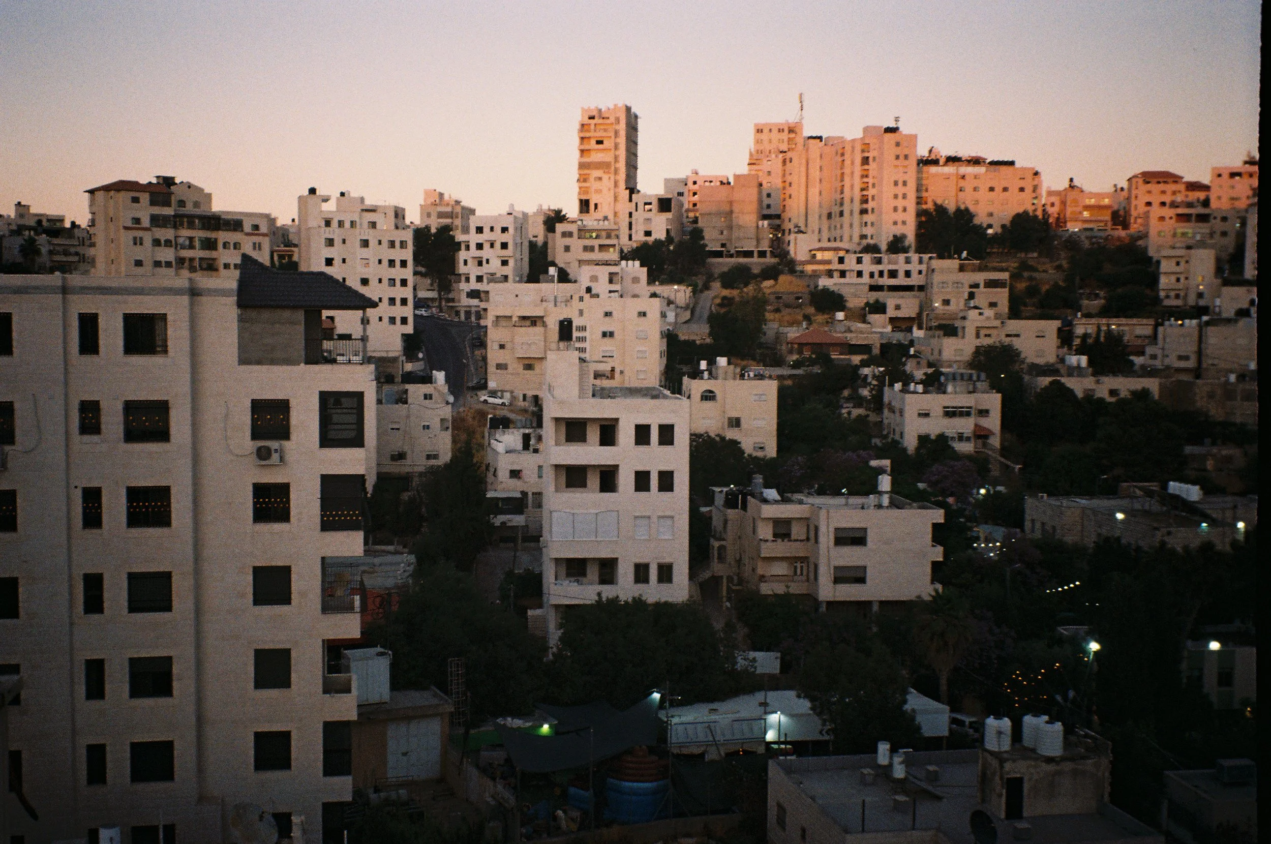 Hebron at Sunset