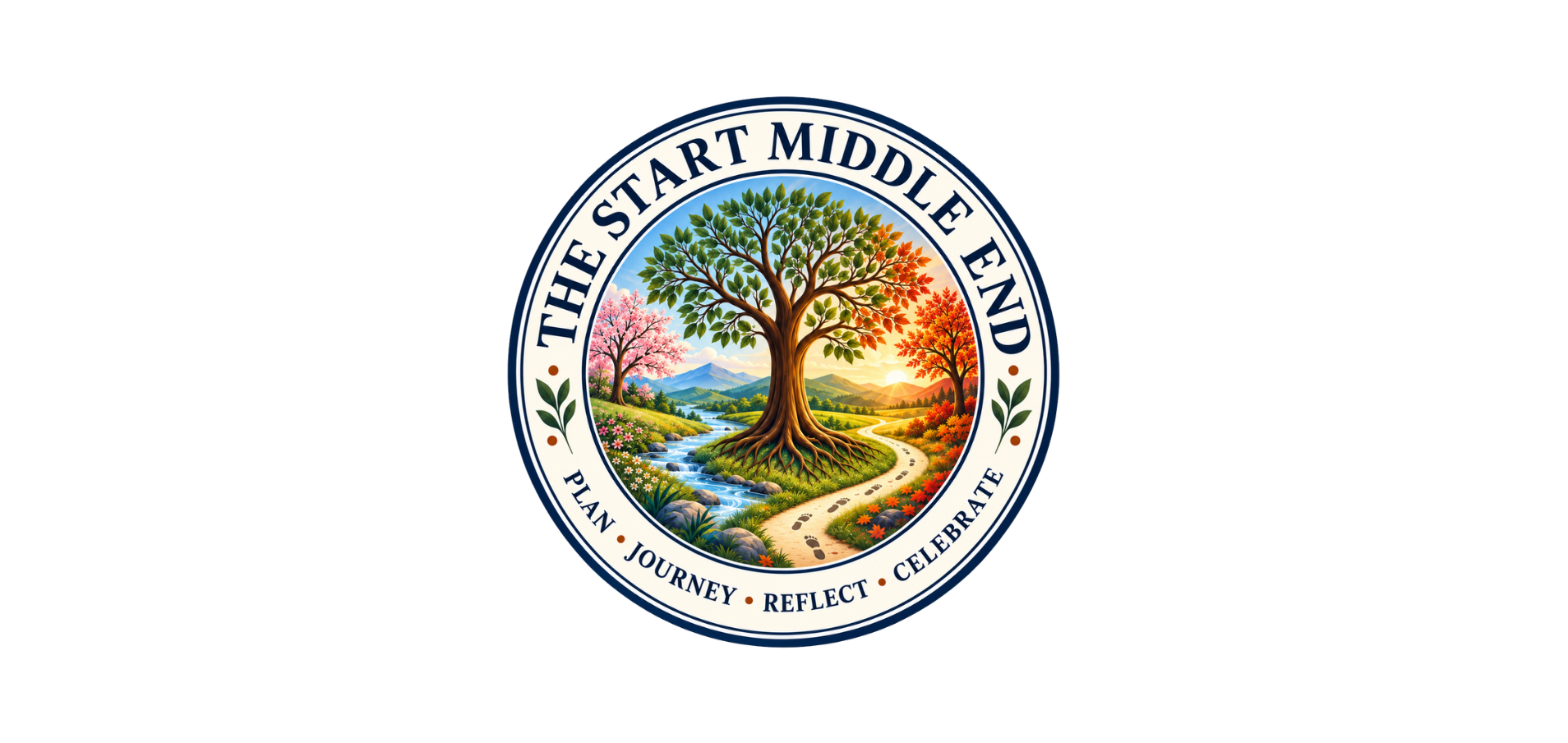 The Start Middle End logo