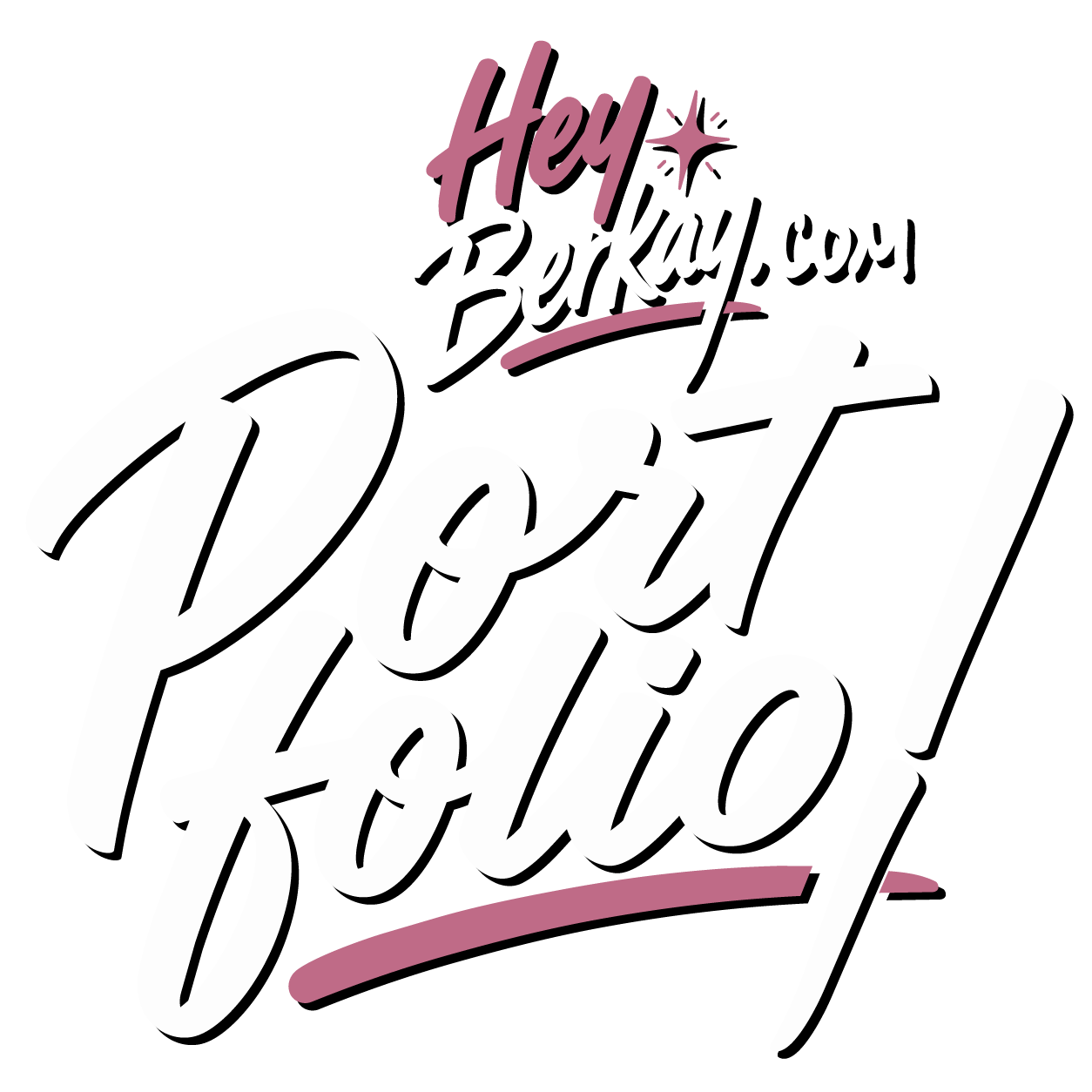 Hey Berkay! Portfolio Logo