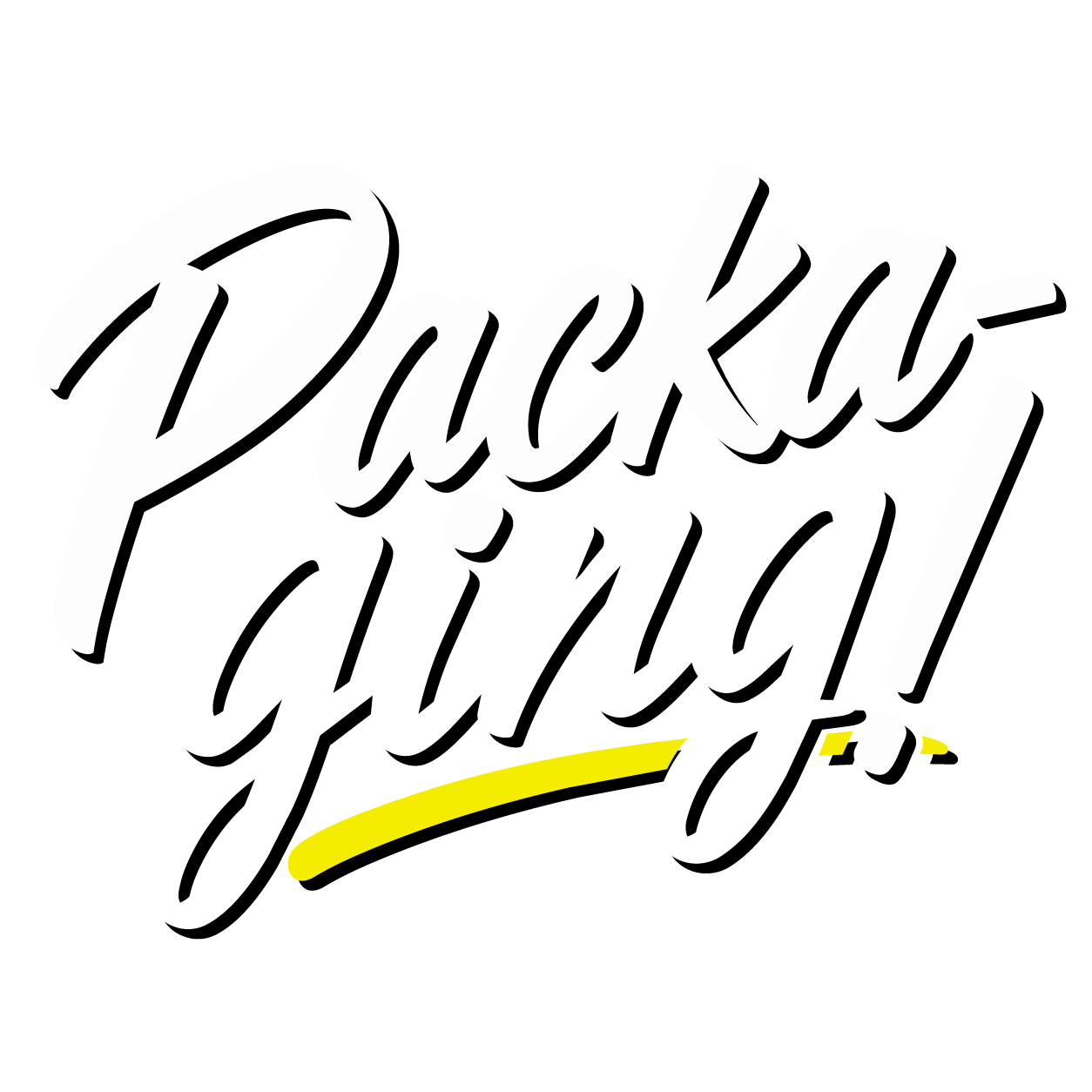 Text that says 'Duckz Guling!'' in bold, black, cursive style with a yellow underline.