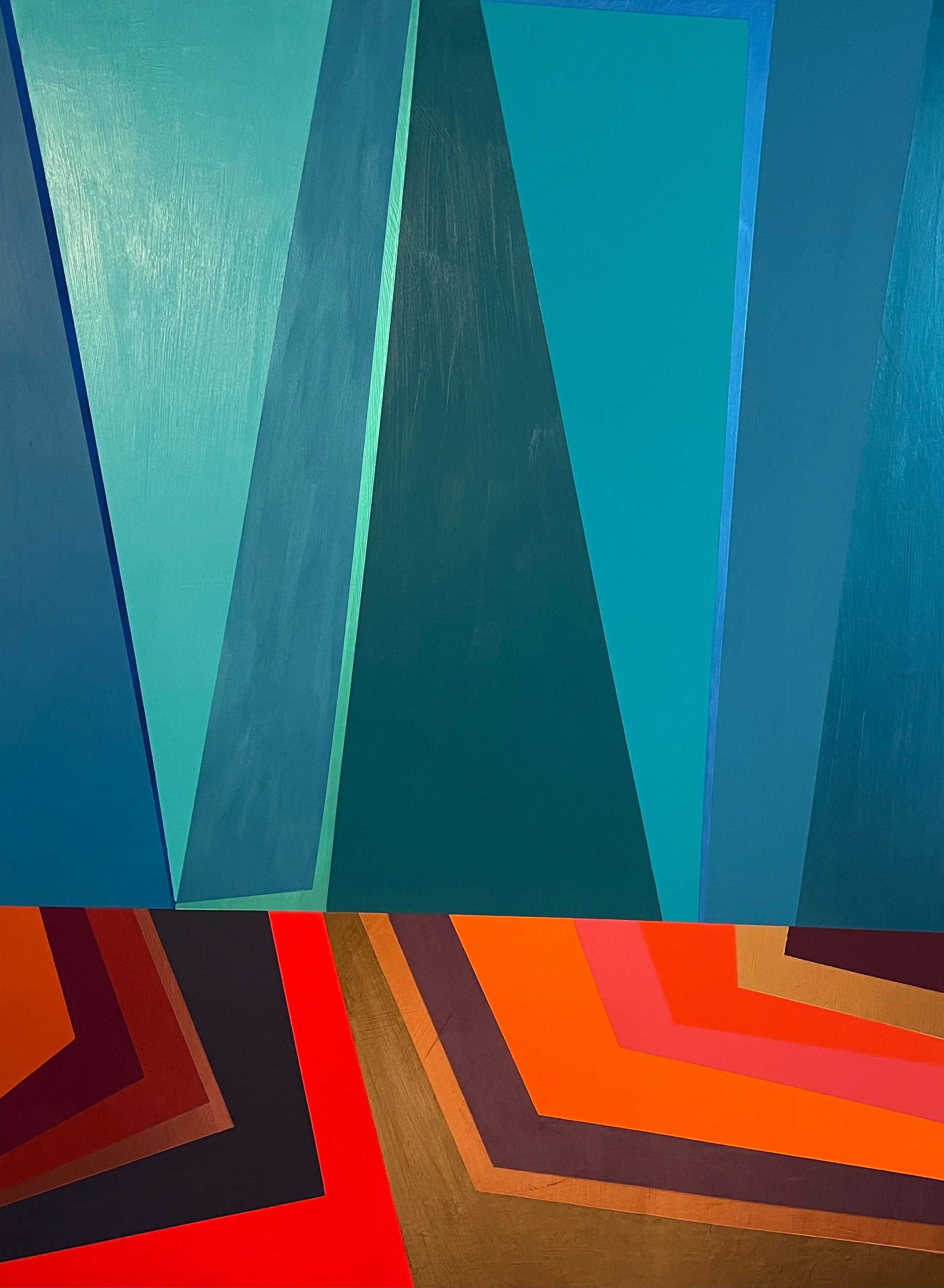 Waterfall, 2023, 36 x 48 Acrylic on Wood Panel.jpg