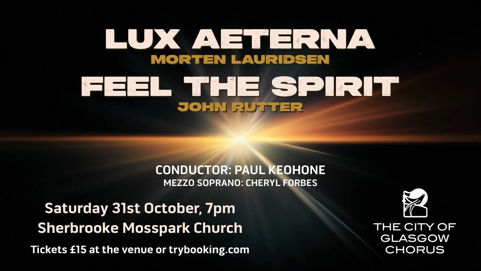 Feel the Spirit | City of Glasgow Chorus