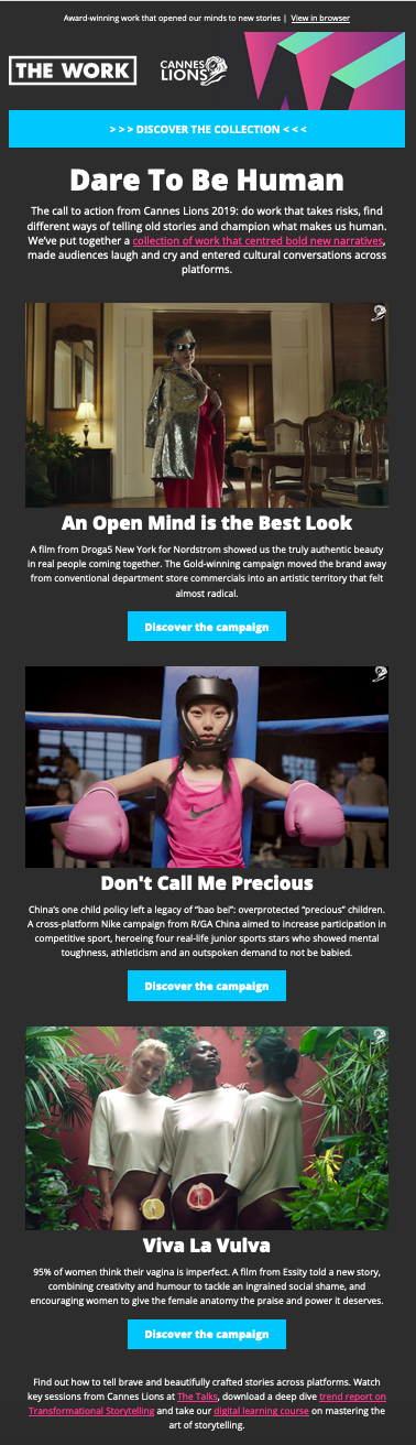 The Work newsletter 