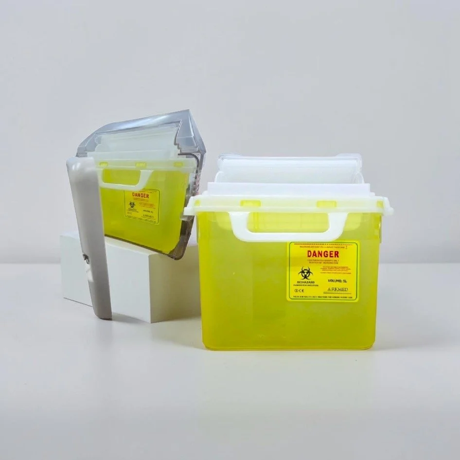 ARKMED® 5.4-QUART SHARPS DISPOSAL BIN (TYPE U)