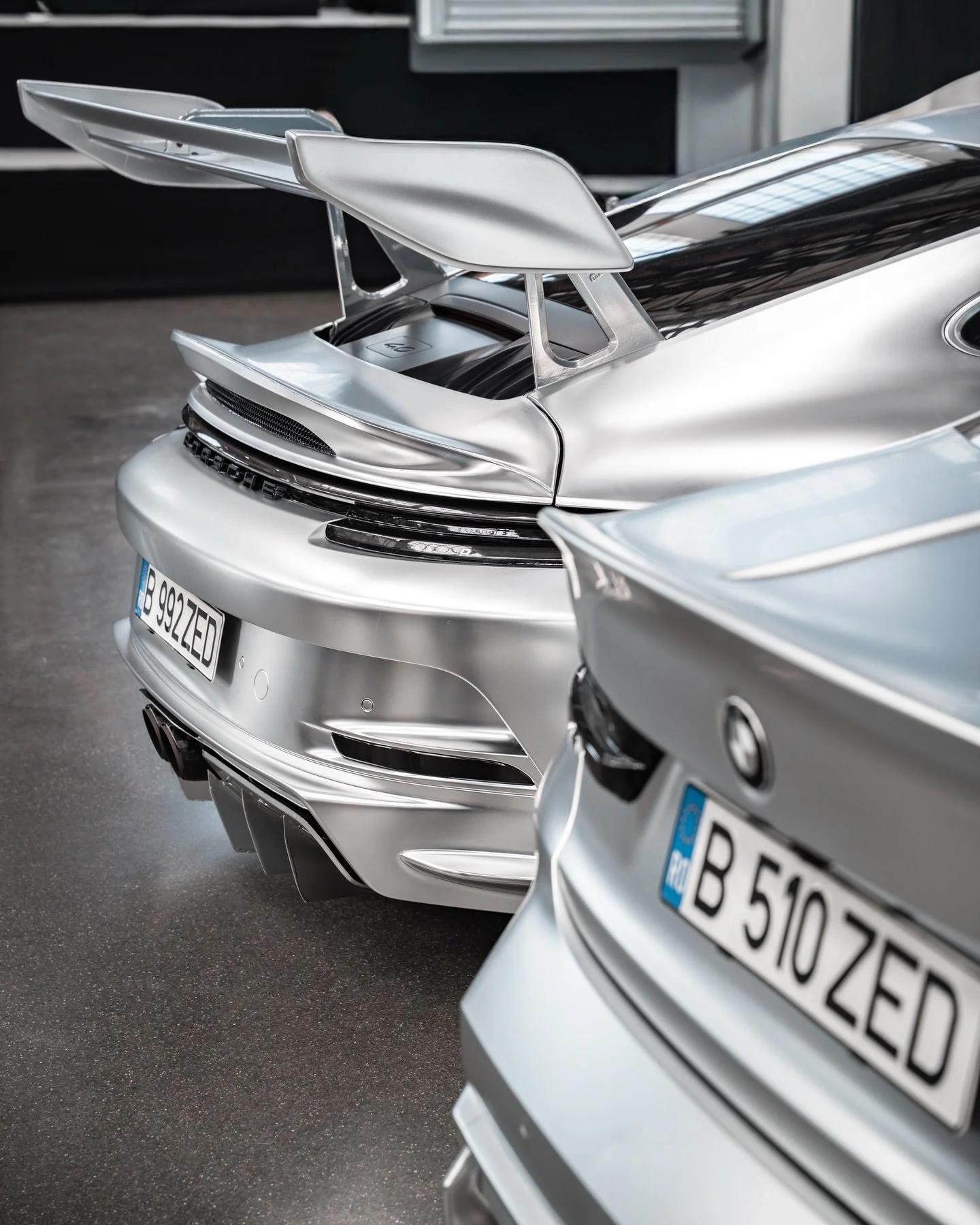 no competition for @zedsly 

#bmw#porsche#chrome#oneofone#Ultrace