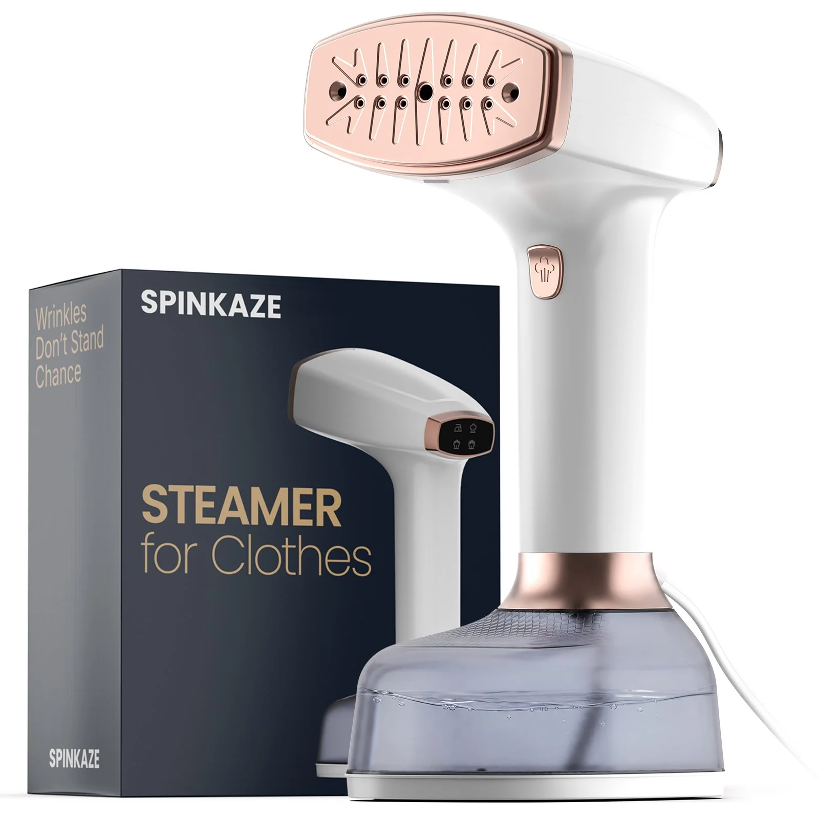 Steamer for Clothes, 4 Modes with LCD Display, 370ml Large Tank for 20 Mins Continuous Steam, Powerful 1200W 30s Heat-Up, Wrinkle Remover for Clothes, for Home & Office Use (Only 120V), Black