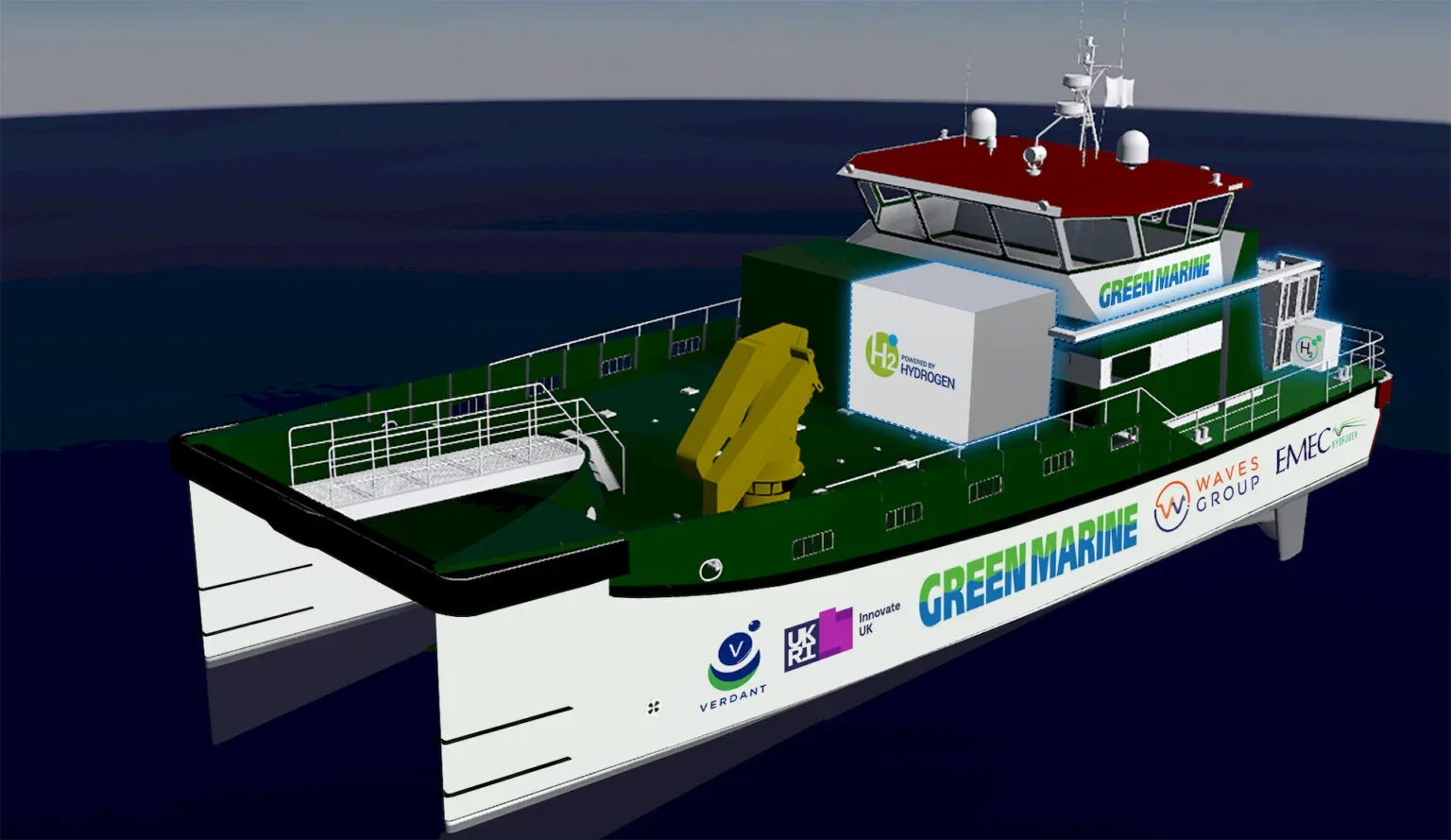 Green Marine Work Boat, Energys Fuel Cells, Receives AiP from RINA