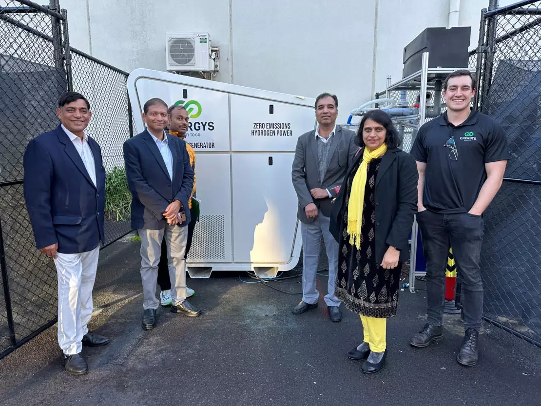 Indian Delegation Explores Hydrogen Power Innovation at Energys