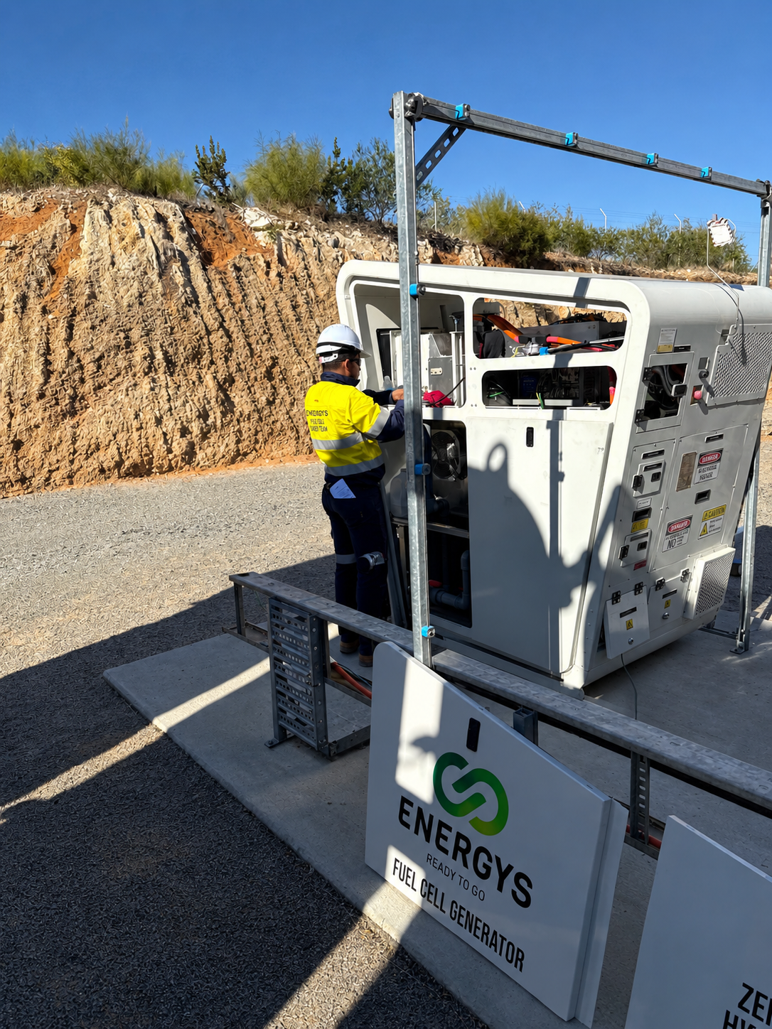 Hazer Group - 10 kW Hydrogen Fuel Cell Power System