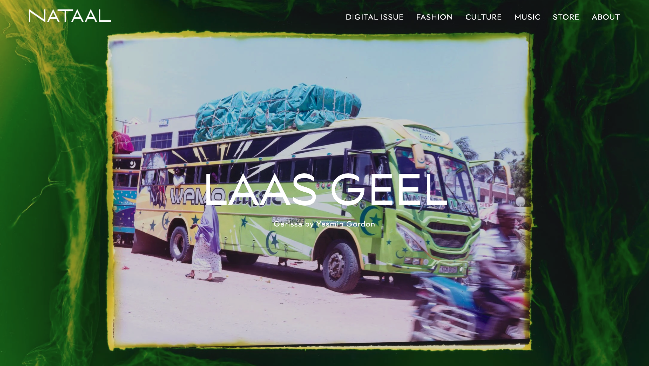 NATAAL MEDIA - Interview and online Feature covering LAAS GEEL 