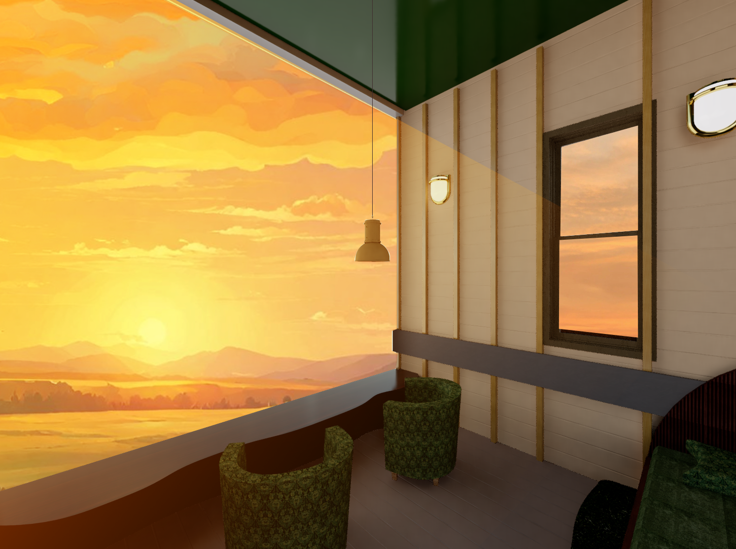 2 point perspective with sunset and lighting.png