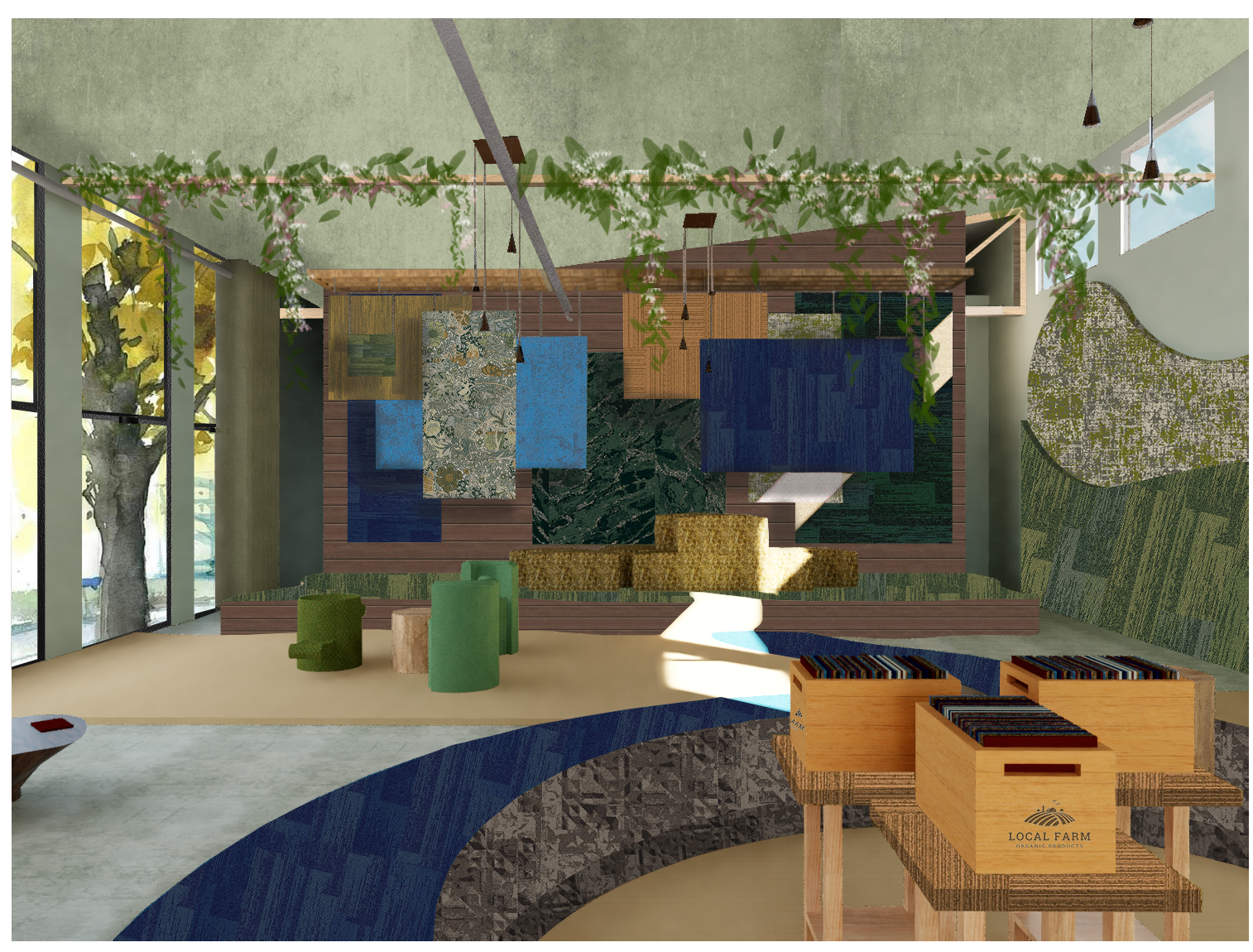 Biophilic Showroom