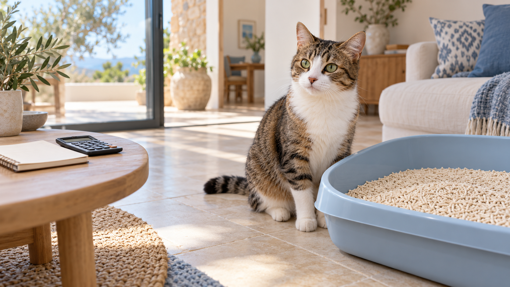 How Much Does Cat Litter Cost Per Month in Cyprus?