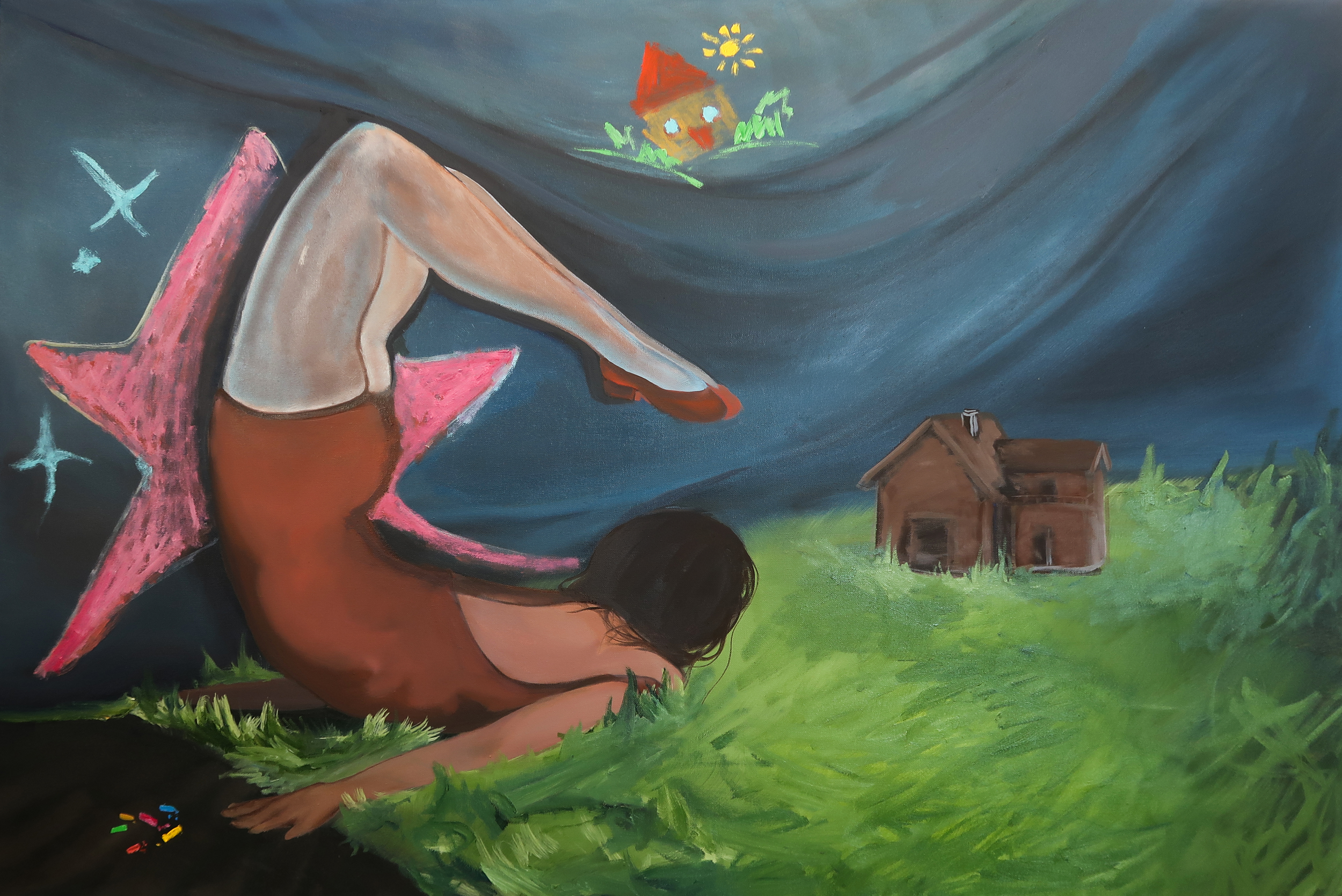 Playhouse Rules (2026), 120 cm X 80 cm


