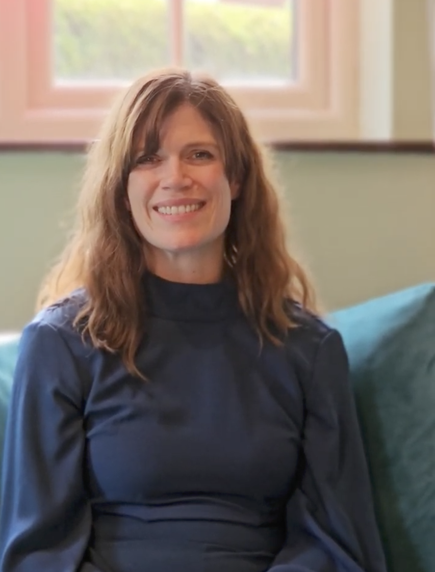 Katie, founder of Optimise, in her consulting room.