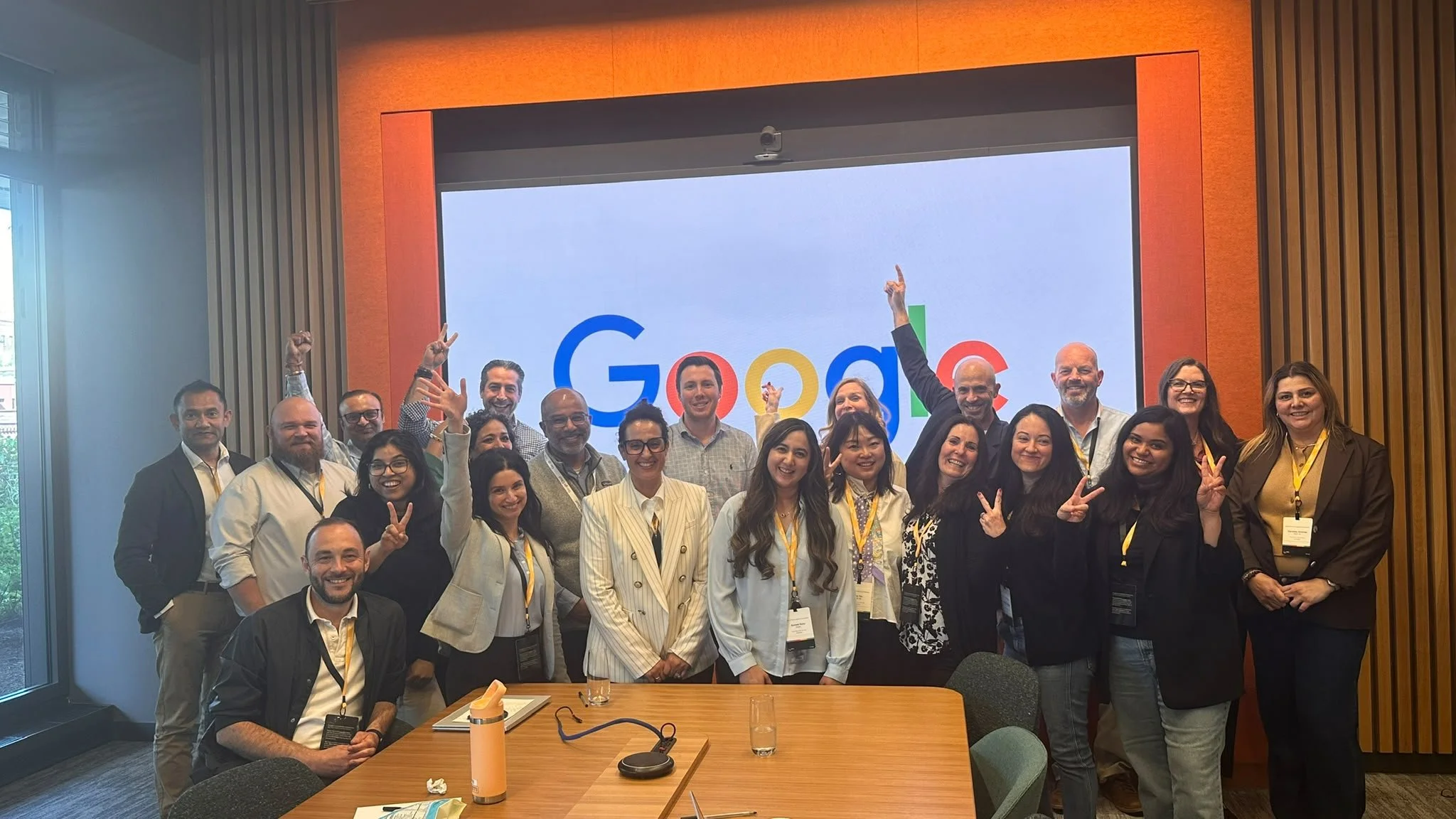 Bayer Consumer Healthcare Global Medical Affairs leadership team with Google staff