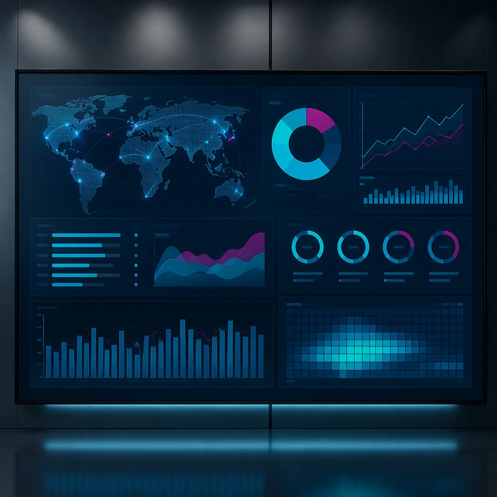 Interaktives Research Dashboard für Management, Vertrieb und Marketing