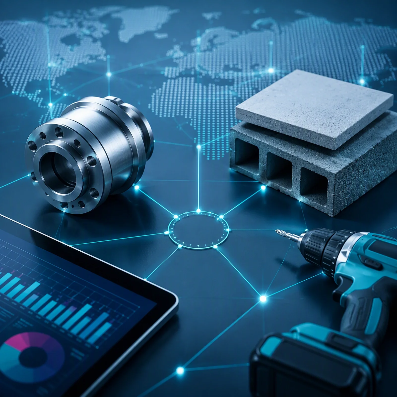 B2B-Marktforschung für Industrie, Bau, Handwerk, Handel und Dienstleistungen