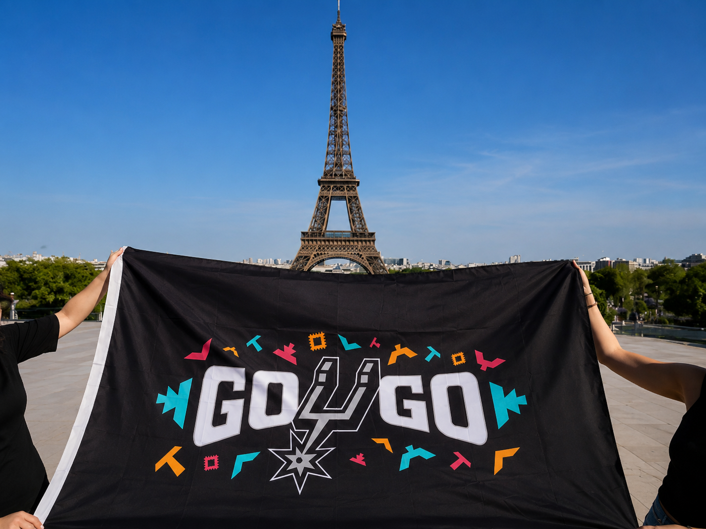 Création de contenu pour les San Antonio Spurs à Paris