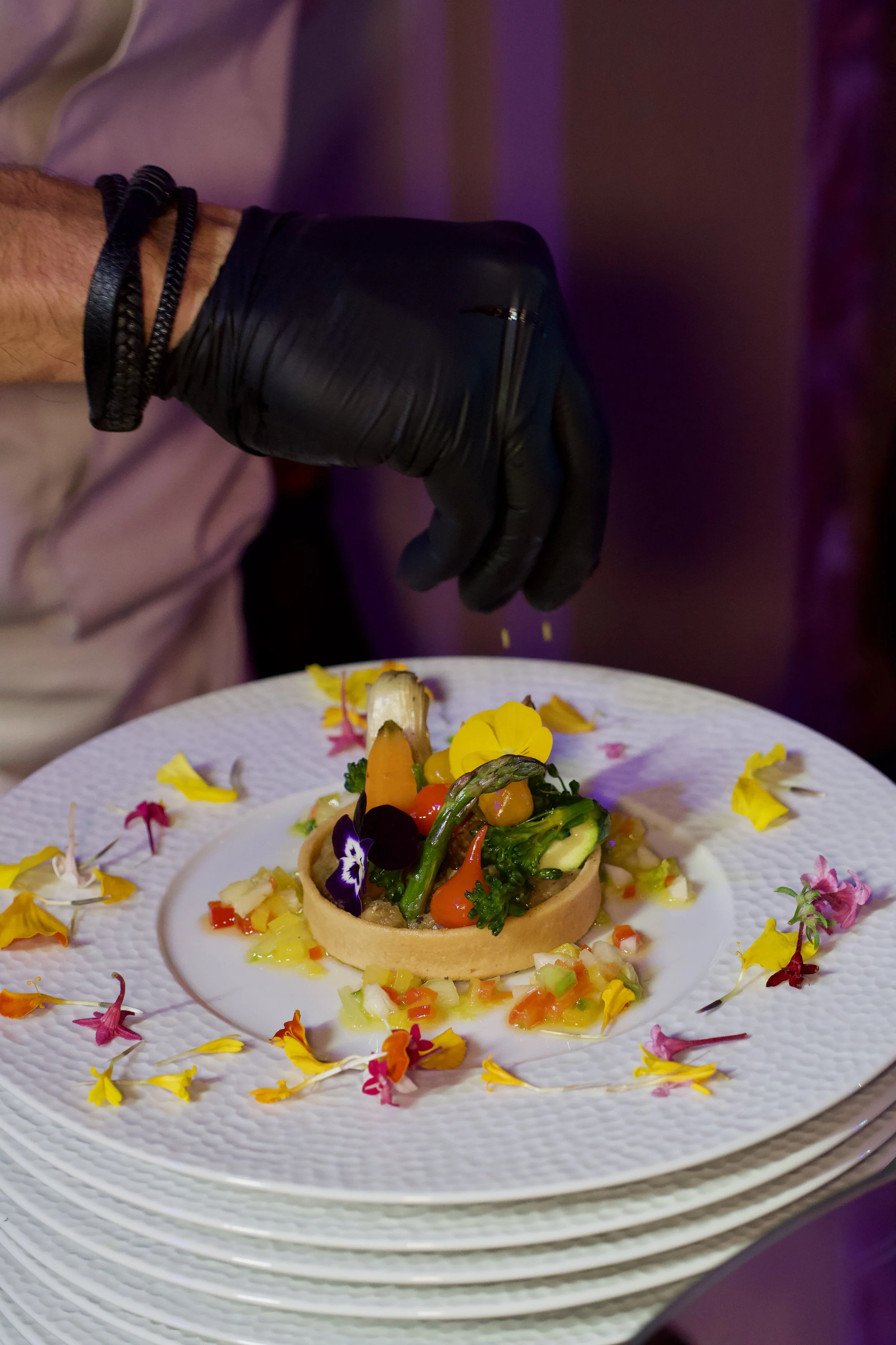 Production visuelle pour traiteur gastronomique & événementiel