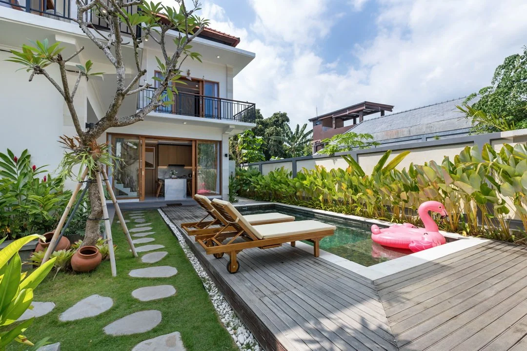 Private pool perfect for relaxing afternoons at Villa Anali