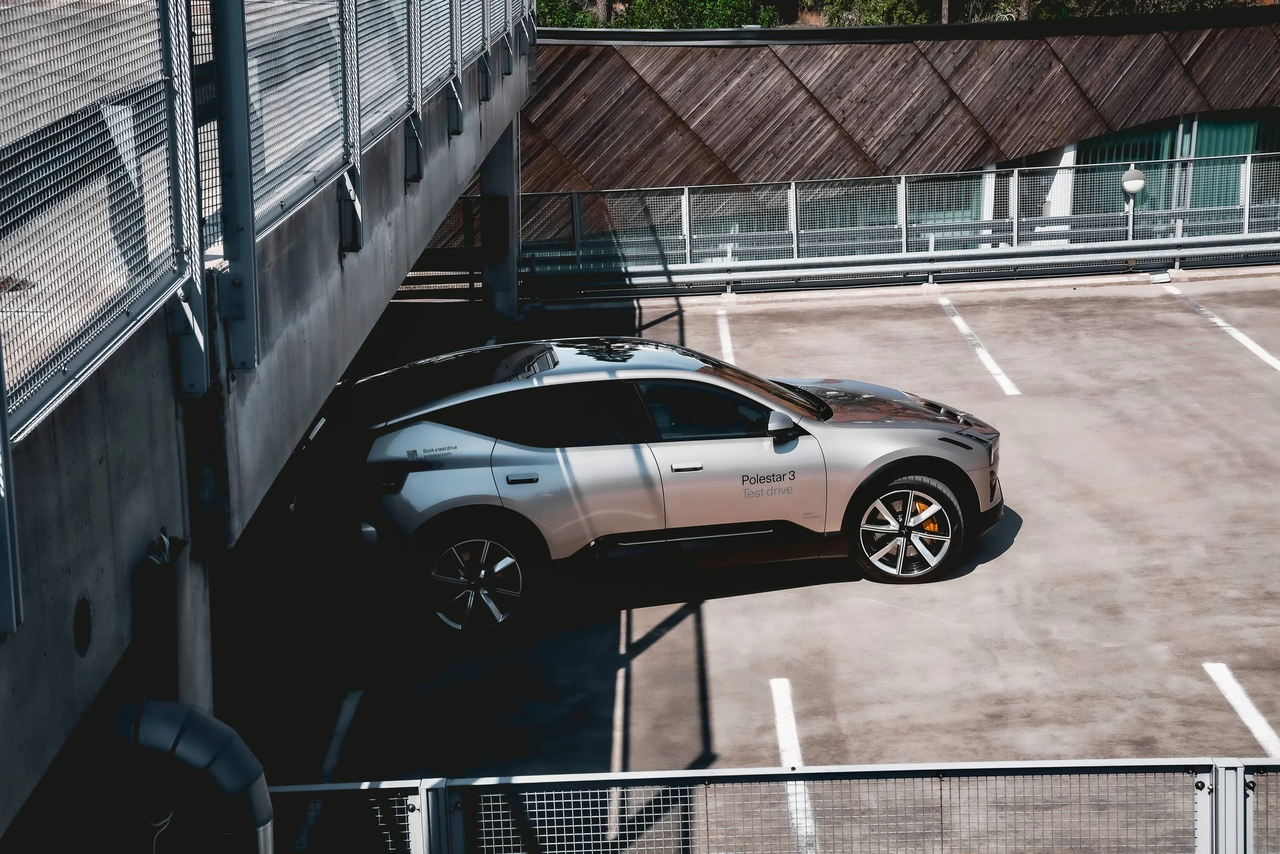 Polestar 3 out in Helsinki, photographed by Annika Miftakhova