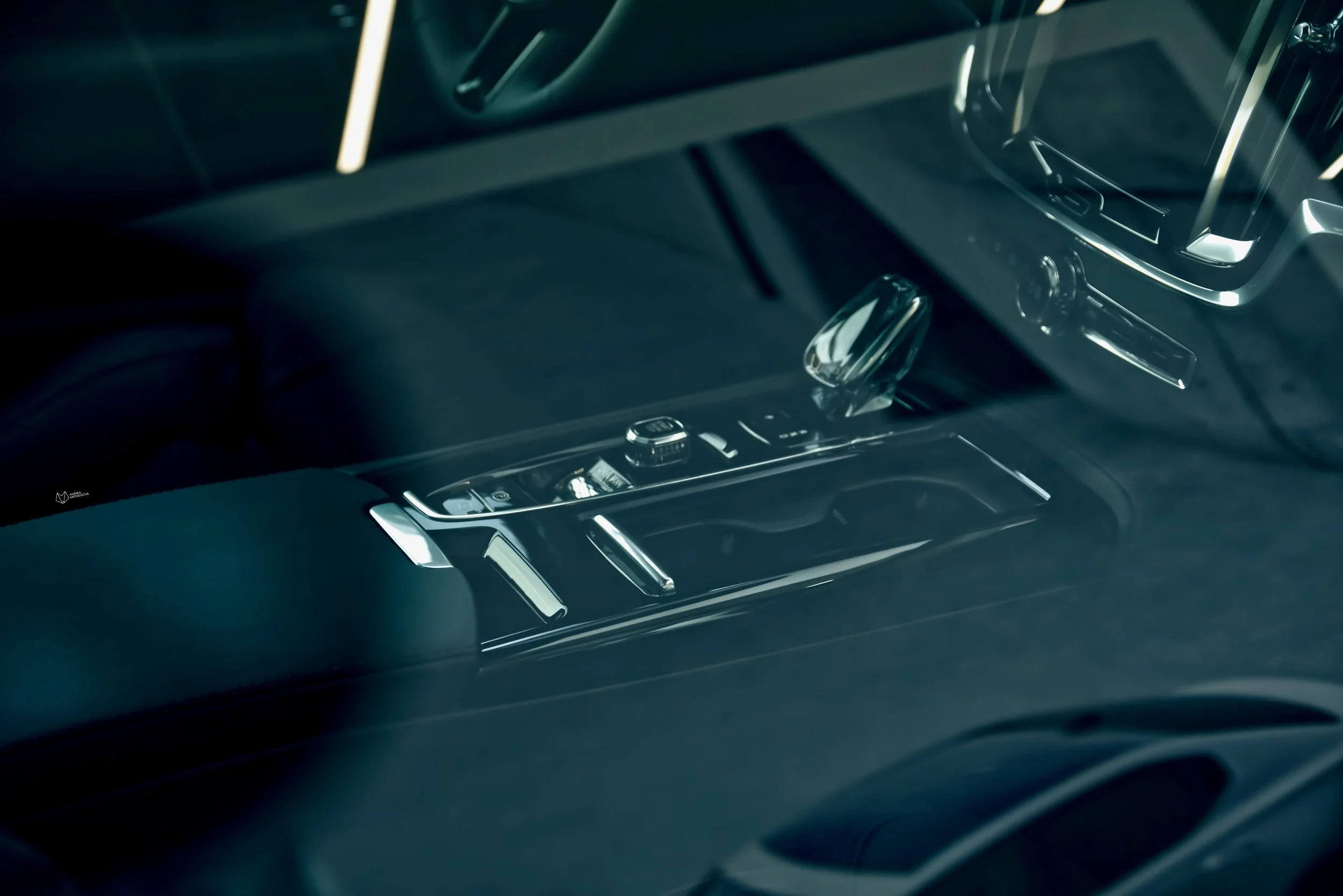 Polestar 1 interior in Helsinki Polestar space, photographed by Annika Miftakhova